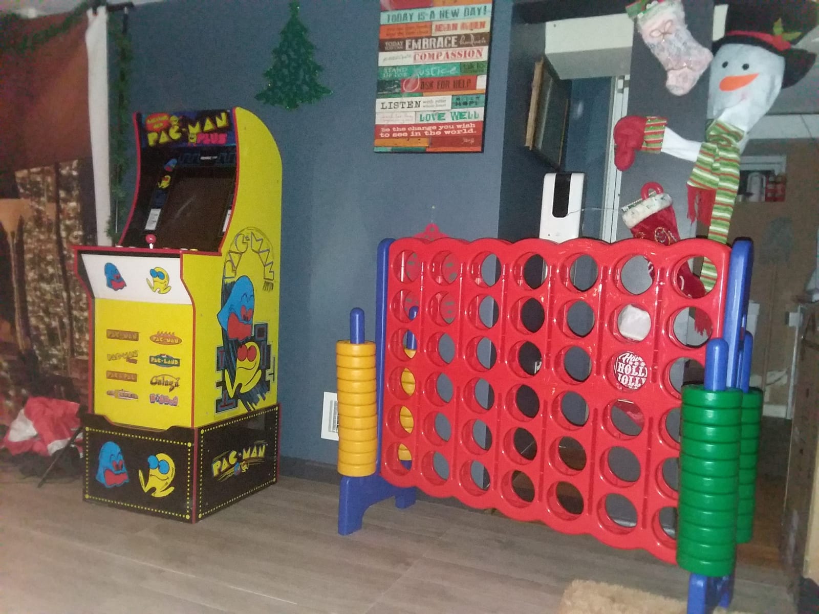COSTWAY Jumbo 4-to-Score Giant Game Set, 4 in A Row for Kids and Adults customer photo 1