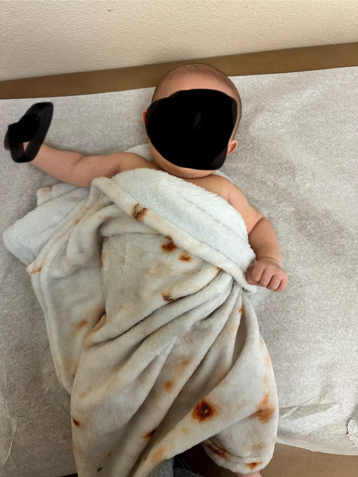 Lhedon Taco Blanket Baby Tortilla Blanket Burrito Swaddle 0-9 Months customer photo 1