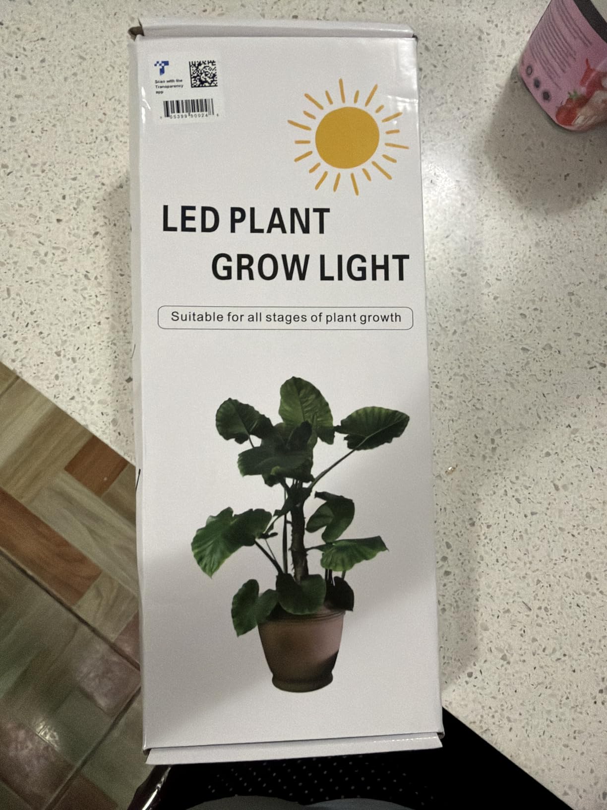 LEOTER Grow Light for Indoor Plants - Upgraded Version 80 LED Lamps with Full Spectrum & Red Blue Spectrum, 3/9/12H Timer, 10 Dimmable Level, Adjustable Gooseneck,3 Switch Modes customer photo 1