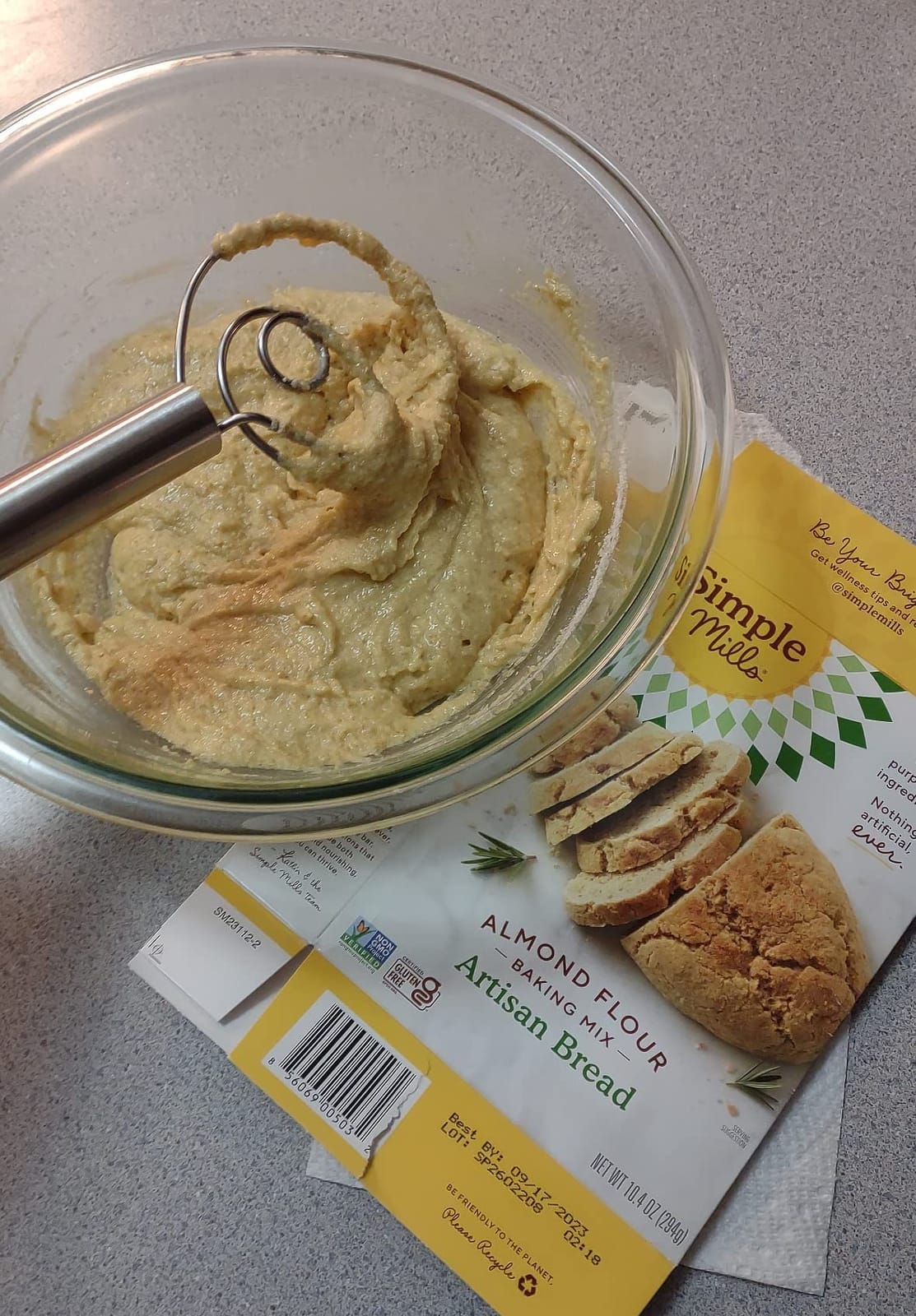 Jillmo Danish Dough Whisk, 12 Inch Stainless Steel Bread Whisk customer photo 1