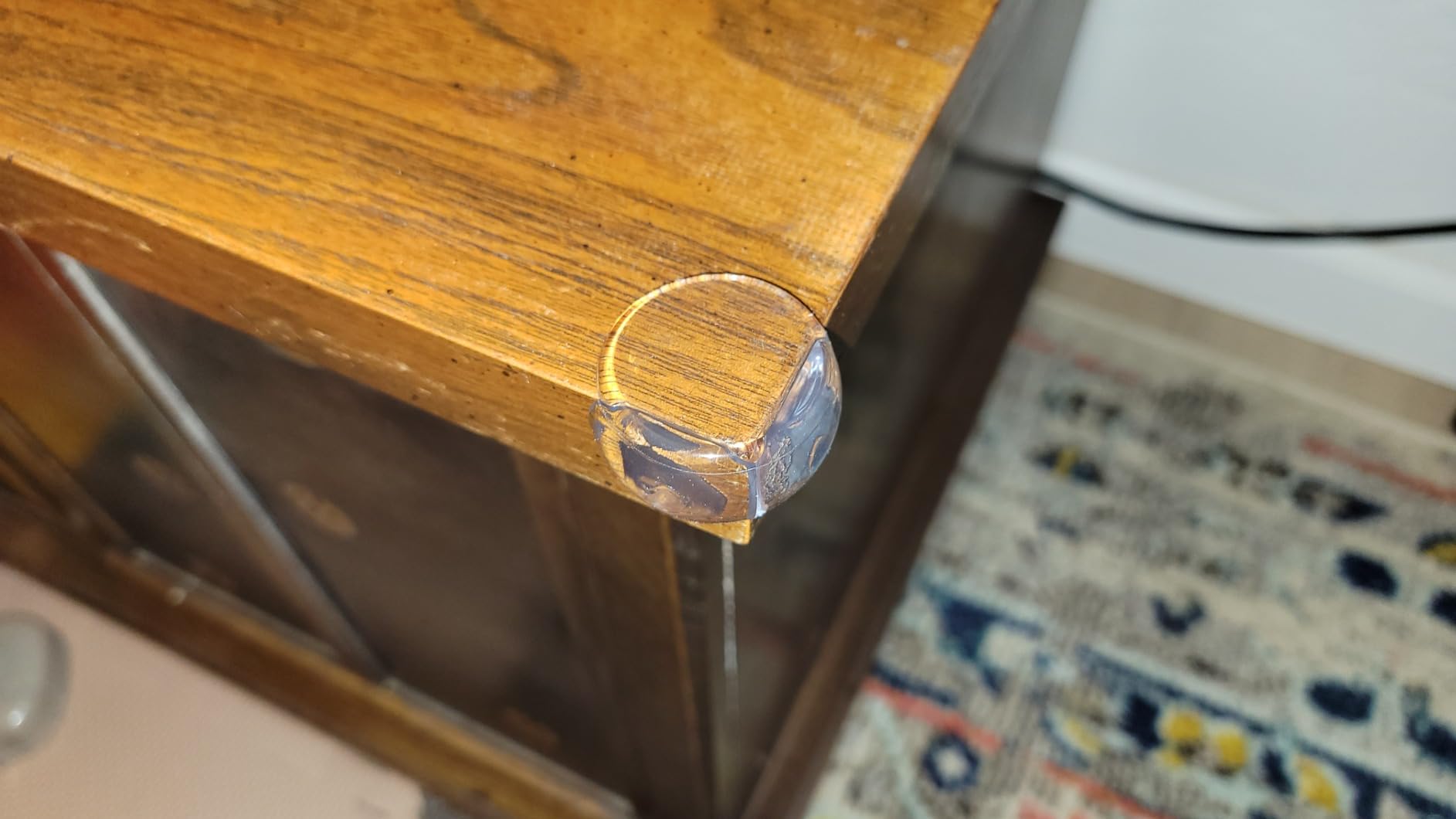 Corner Protectors Guards - Furniture Corner Guard & Edge Safety Bumpers - Baby Proof Bumper & Cushion to Cover Sharp Furniture & Table Edges - Clear and Transparent - (12 Pack) customer photo 1