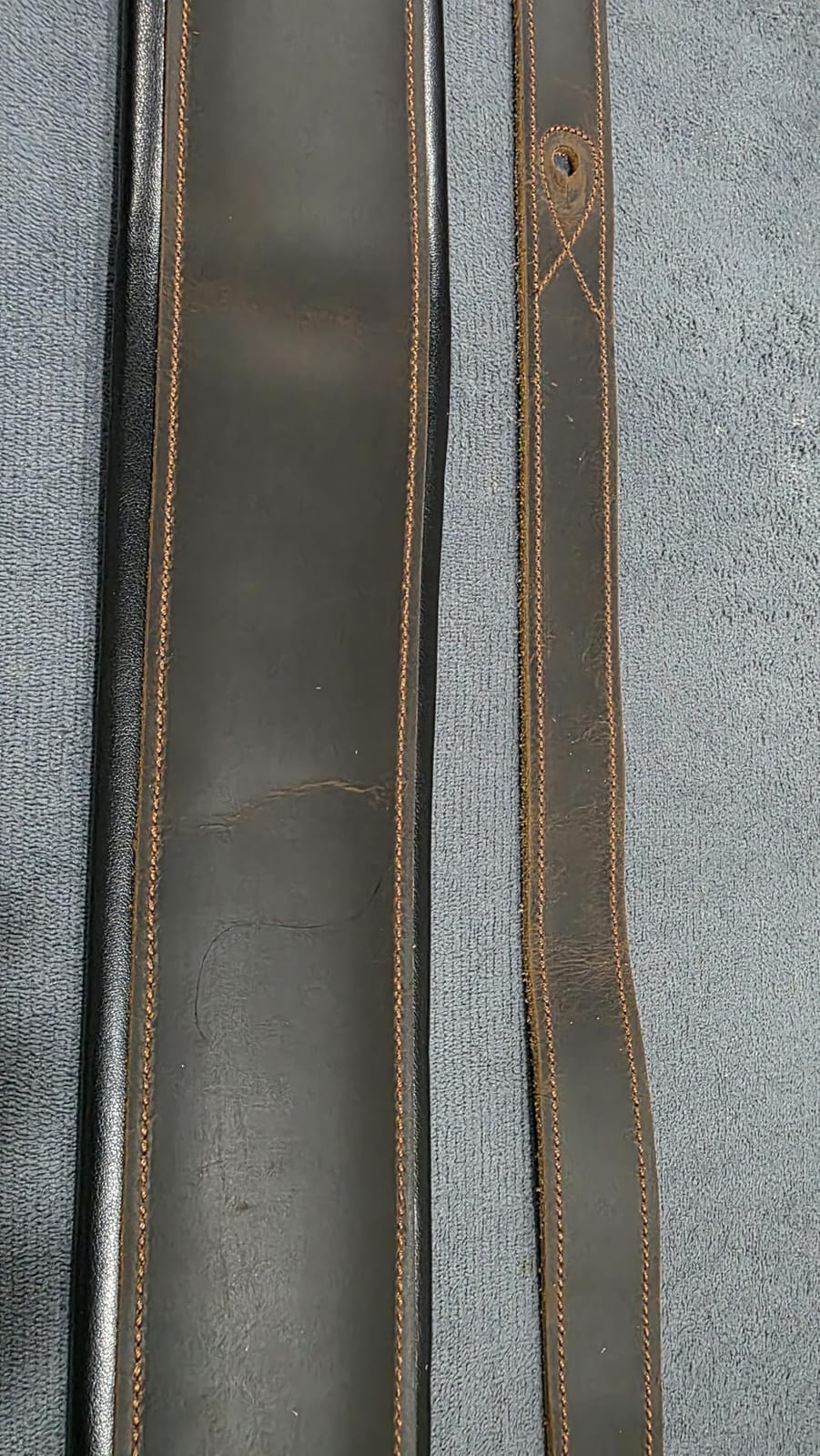 BestSounds Guitar Strap Leather 3 Inch Wide Full Grain Padded Soft Leather Strap for Acoustic, Electric and Bass Guitars customer photo 1