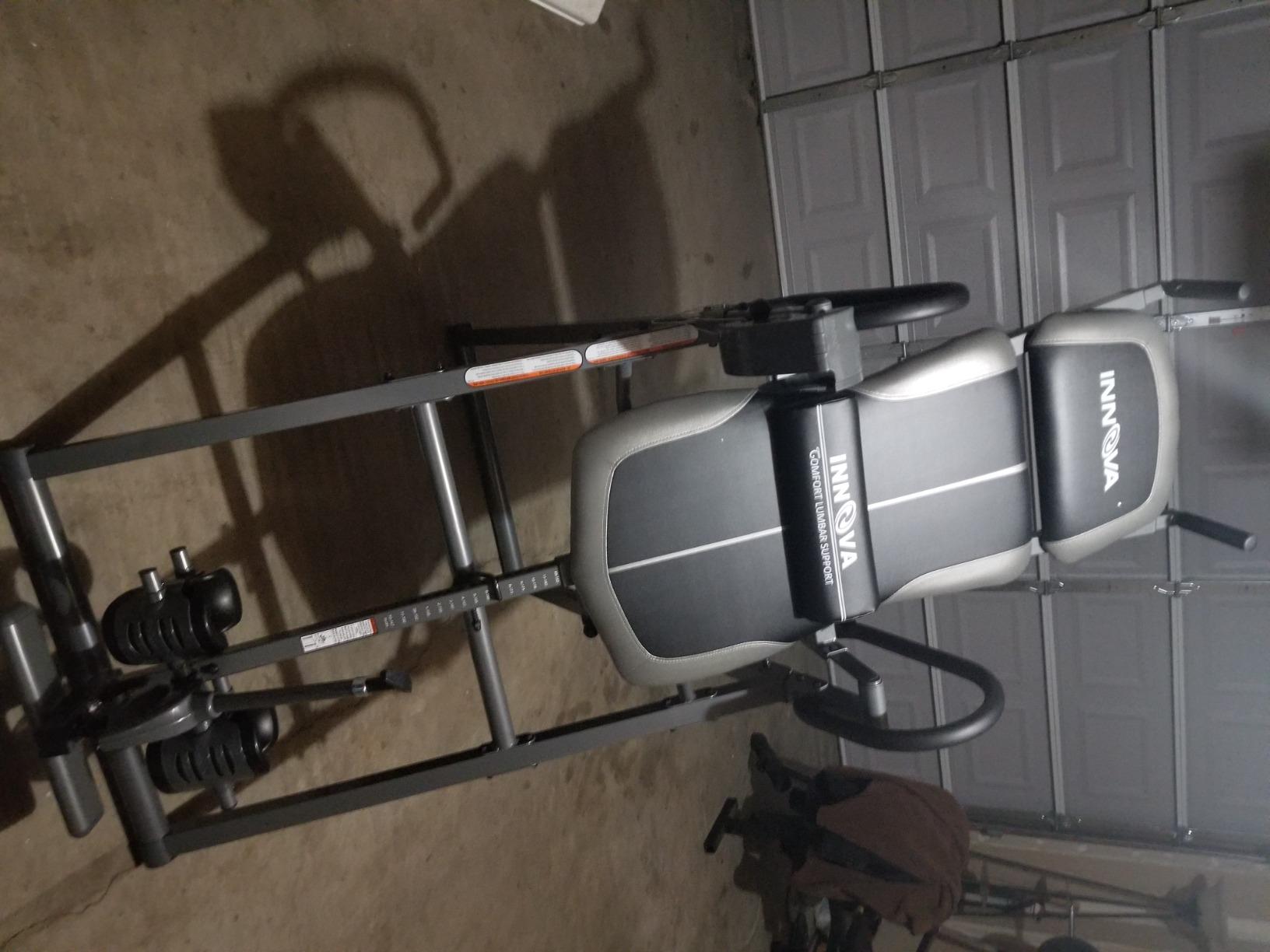 Innova Inversion Table with Stretch Bars for Optimal Slope Inversion and Full Body Stretch customer photo 1