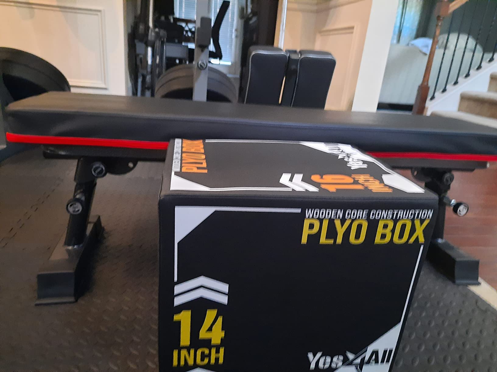 Yes4All 3-in-1 Soft-Padded Plyo Box with Wooden Core customer photo 1