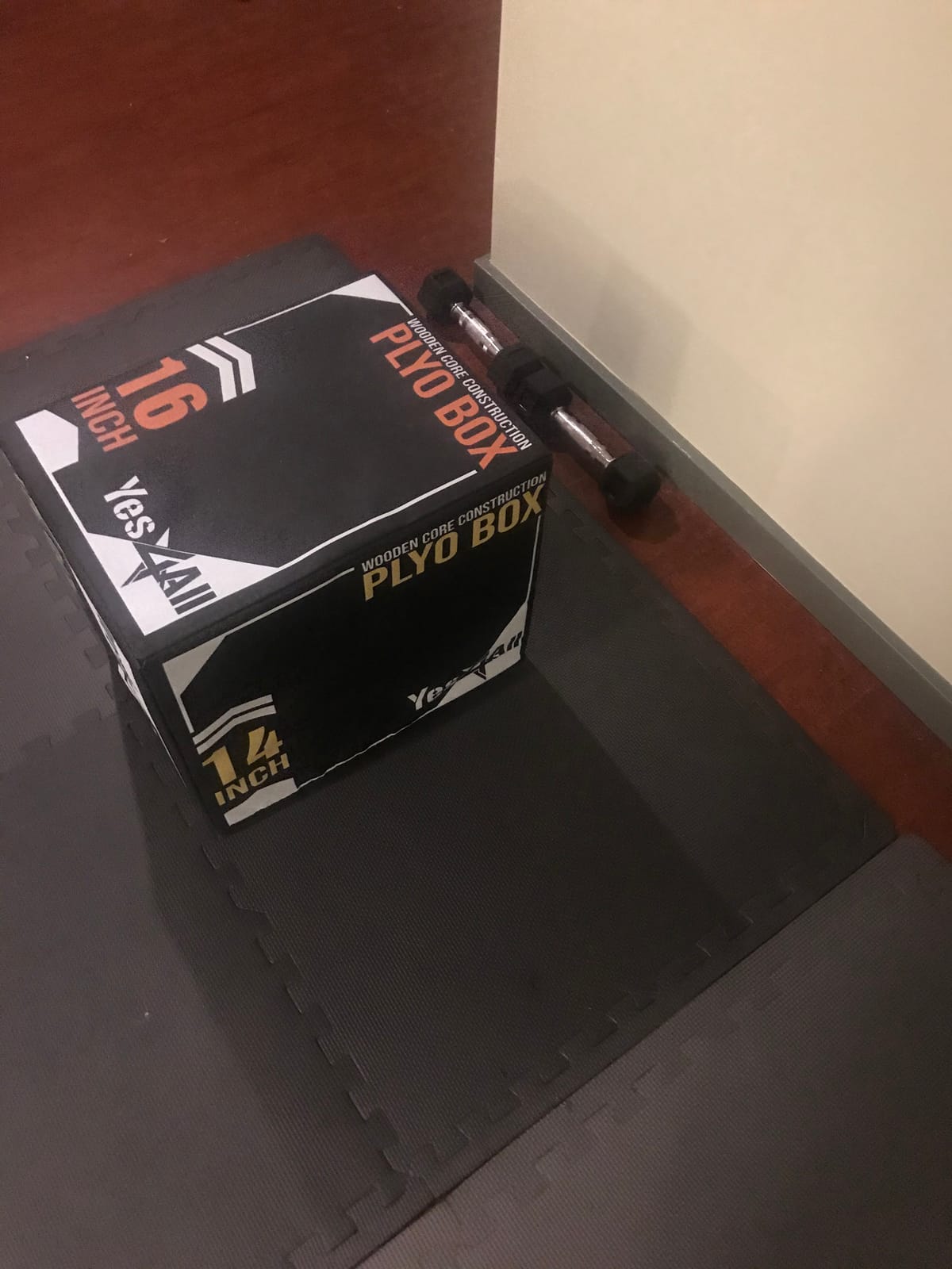 Yes4All 3-in-1 Soft-Padded Plyo Box with Wooden Core customer photo 2