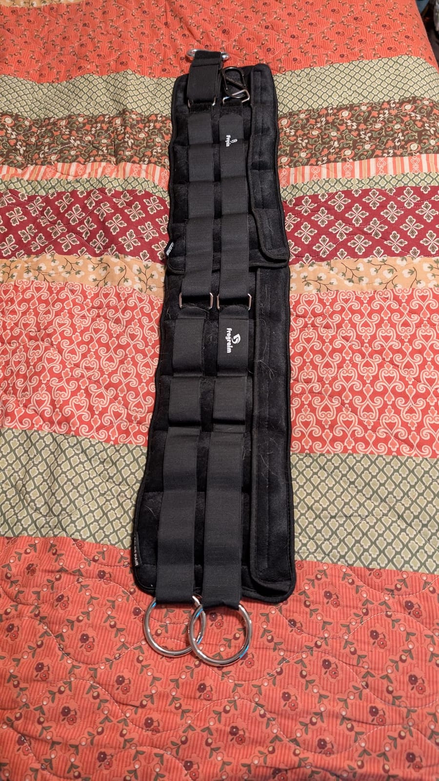 Fragraim Adjustable Ankle Weights 1-3/4/5/6/8/10/12/15/20 LBS Pair with Removable Weight for Jogging, Gymnastics, Aerobics, Physical Therapy customer photo 1