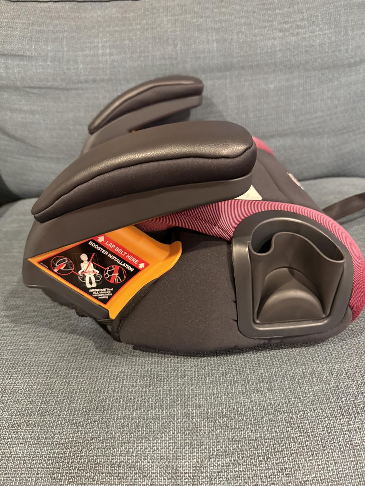 Chicco GoFit Plus Backless Booster Seat, with Quick-Release Latch customer photo 1