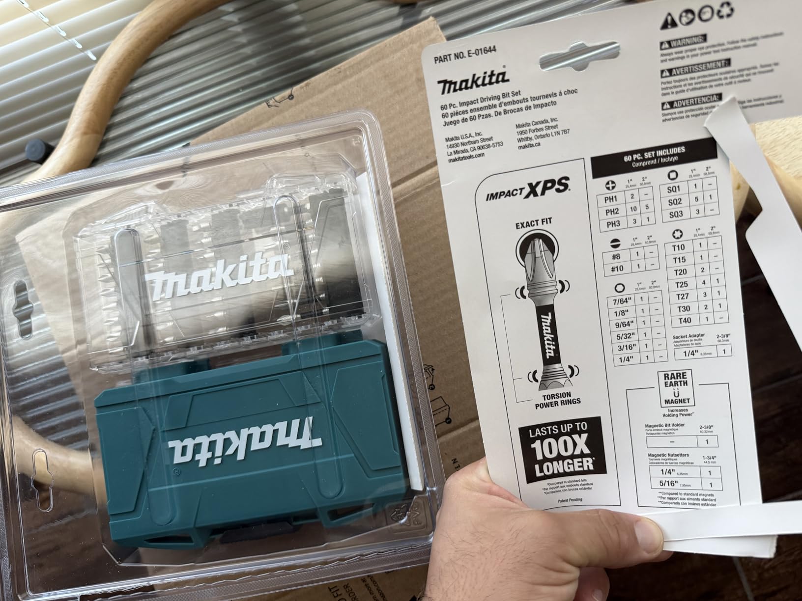 Makita E-01644 Impact XPS 60 Piece Impact Bit Set customer photo 2