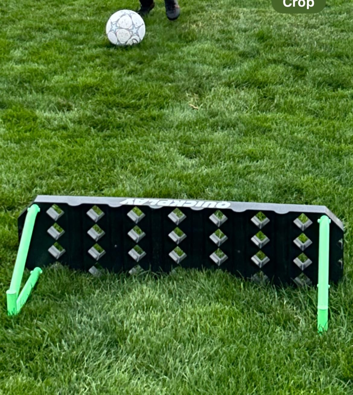 QUICKPLAY Replay Station Soccer Rebounder Board - 4-in-1 Passing Trainer customer photo 2