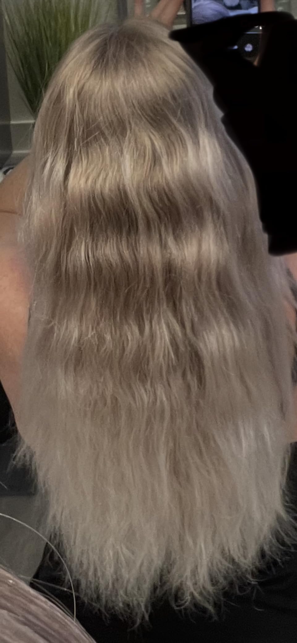 L'ANGE HAIR Le Vite Straightening Brush | Heated Hair Tool for Smoother, Frizz-Controlled Look | Dual-Voltage Hot Brush Straightener for Effortless Styling & Shine | Ceramic Standard Size (Blush) customer photo 1
