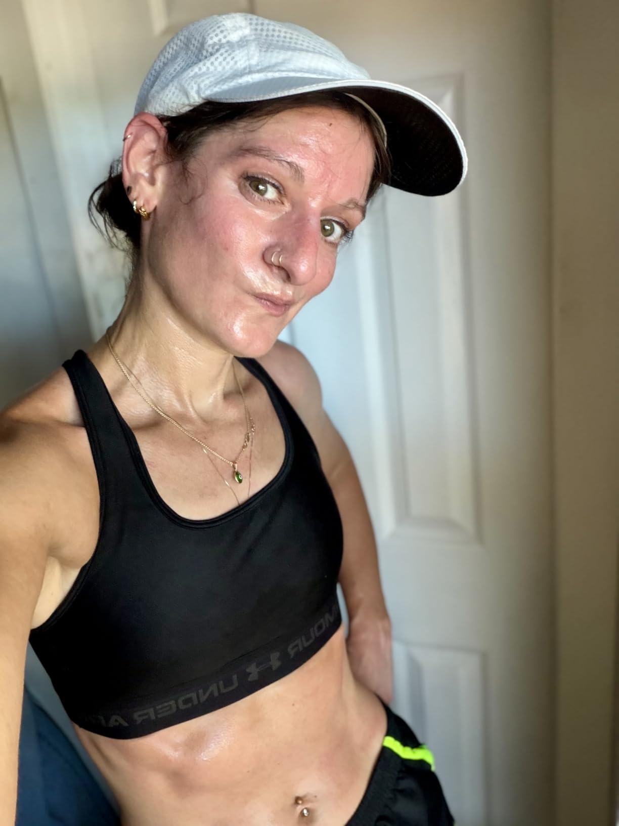Under Armour Women's Crossback Mid Impact Sports Bra customer photo 2