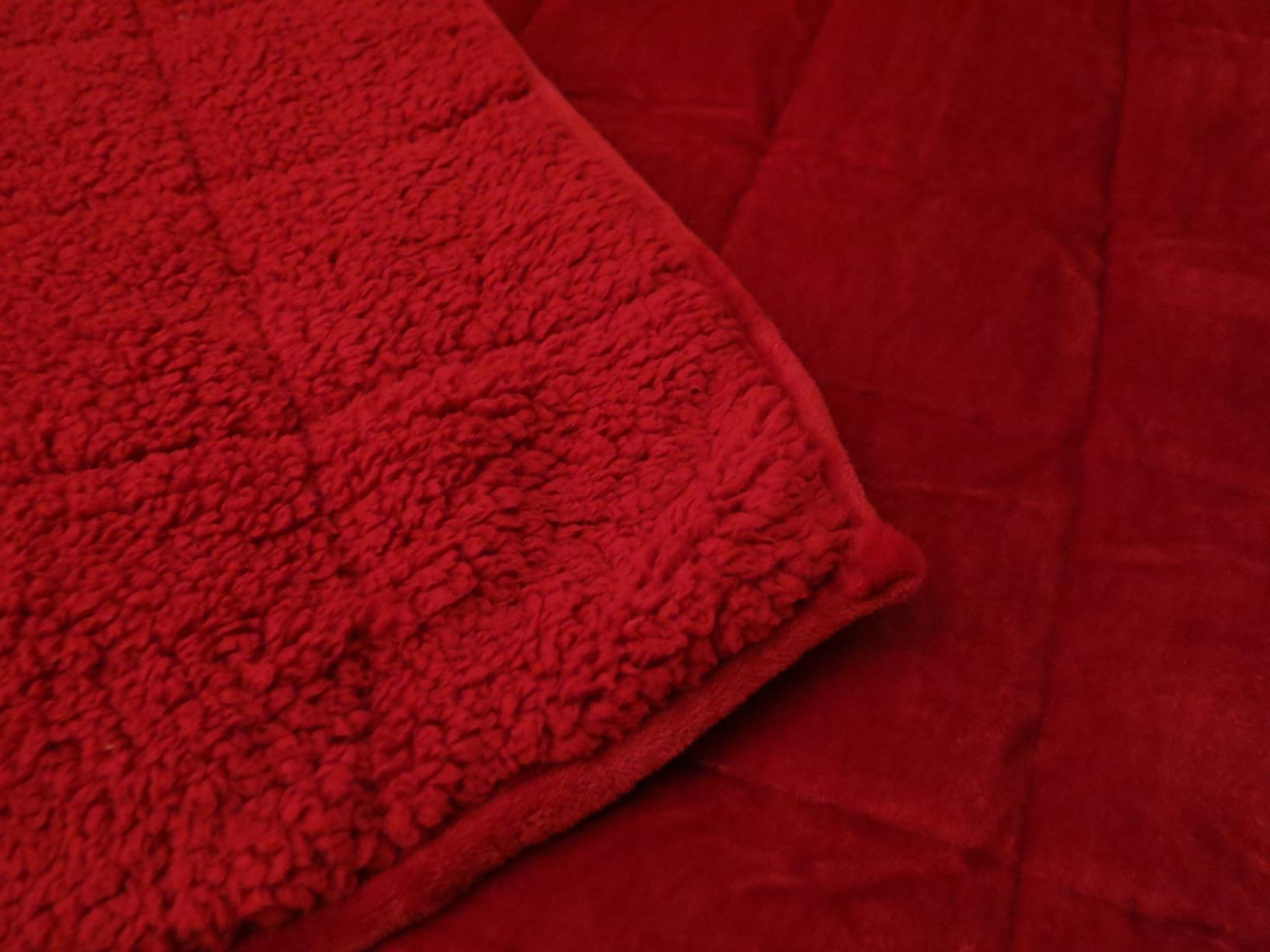 Wemore Sherpa Fleece Weighted Blanket for Adult 20 lbs Queen 60