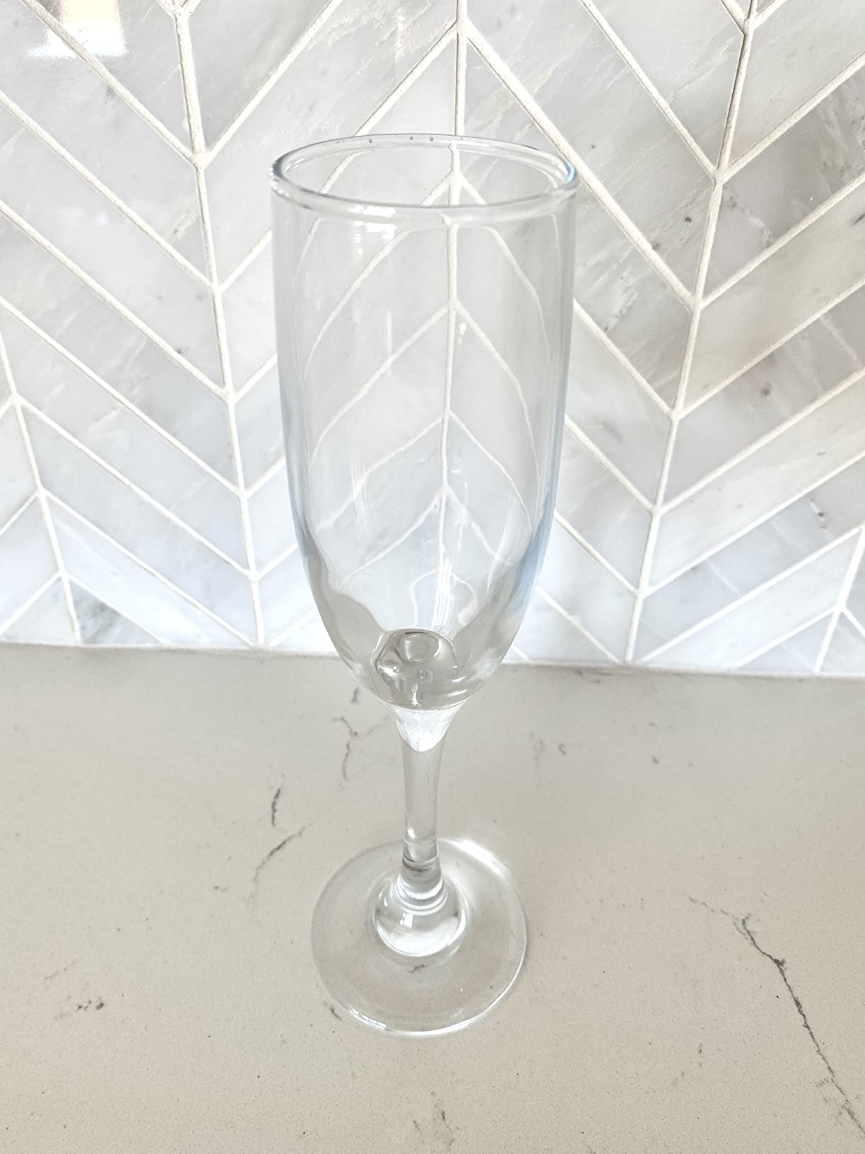 UMI UMIZILI Classic Champagne Flutes, Set of 12, 6 Oz Premium Stemmed Champagne Glasses, Sparkling Wine Glass, Crystal Clear customer photo 1