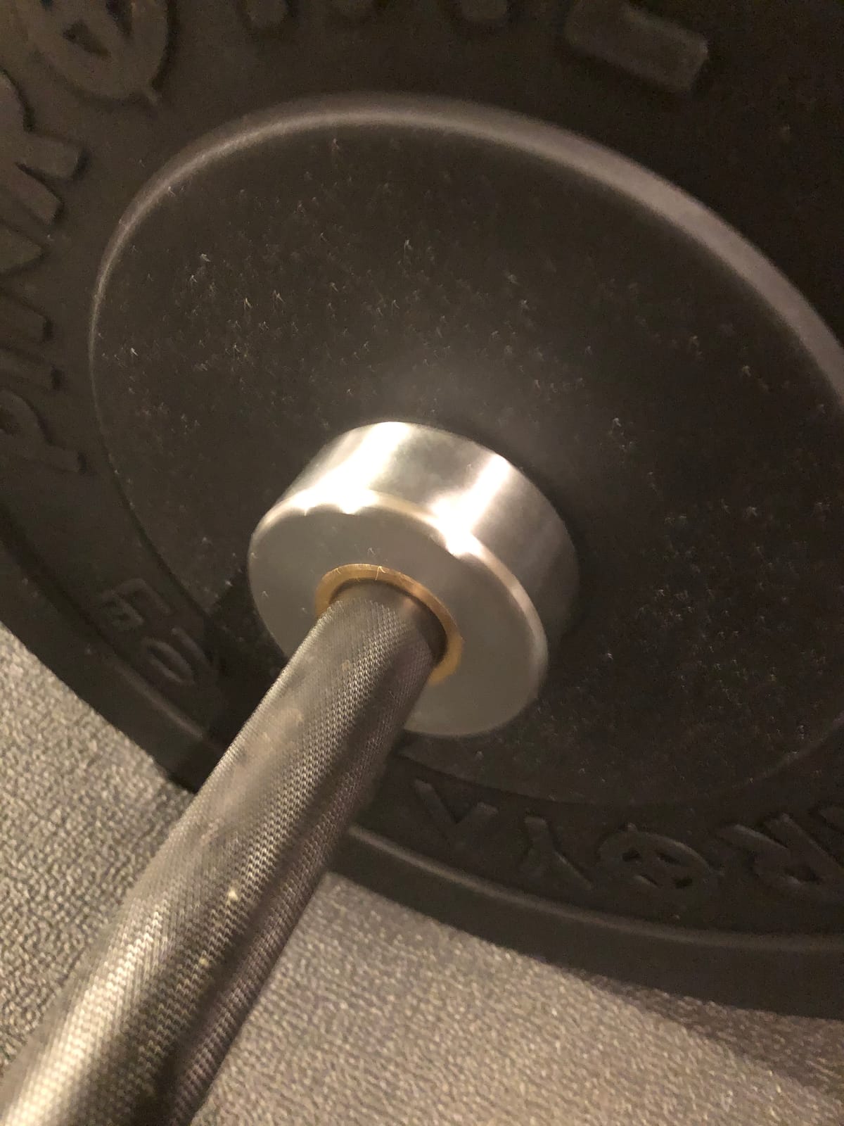 7FT Alloy Steel Olympic Barbell, 1500LB 45LB customer photo 1