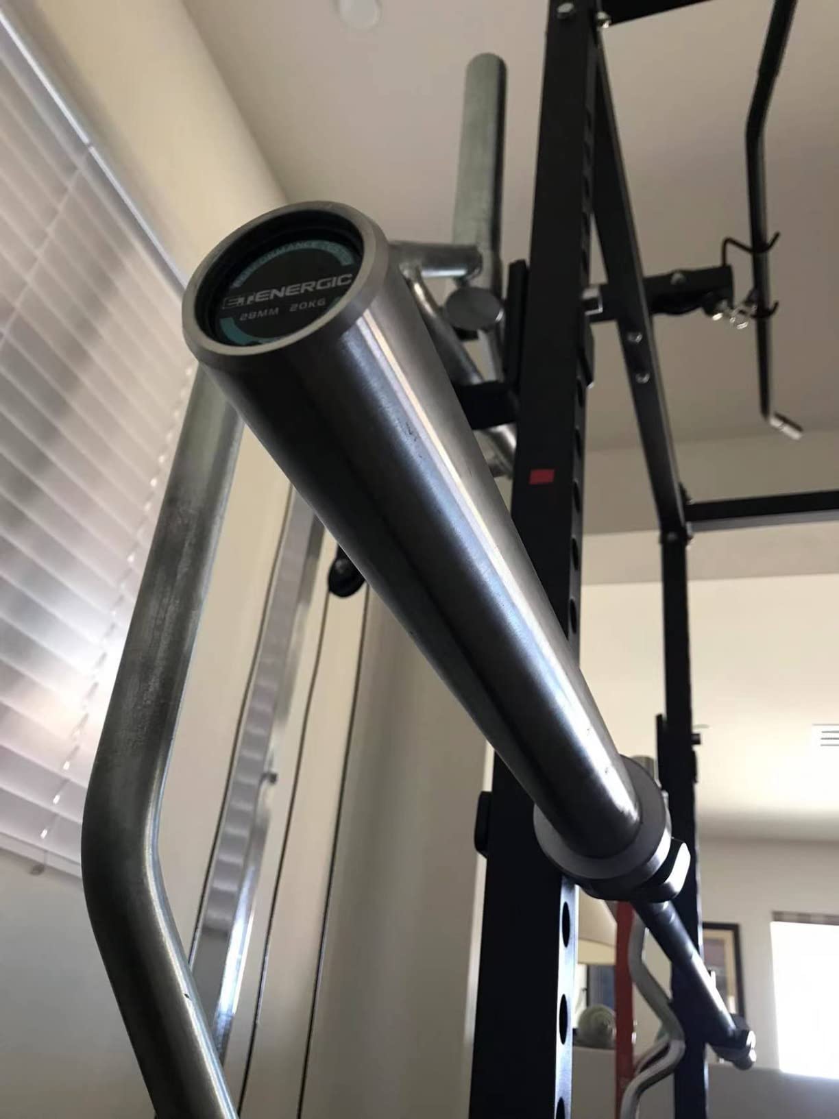 7FT Alloy Steel Olympic Barbell, 1500LB 45LB customer photo 2