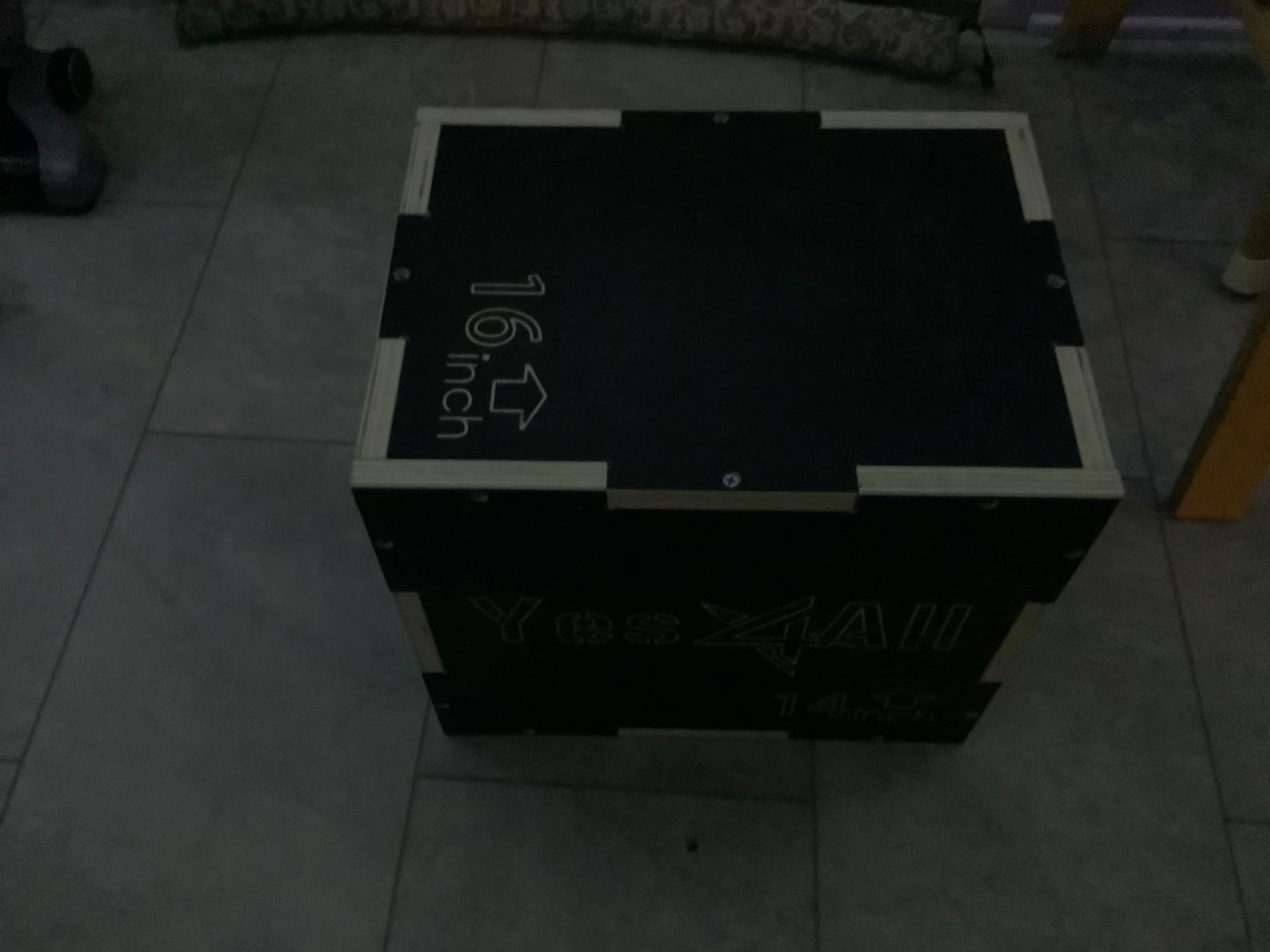 Yes4All 3 in 1 Non-Slip Wooden Plyo Box, Step Up Box for Workout, Plyometric Jump Box for Skipping, Jumping, Lunges, Squats, Dips customer photo 1