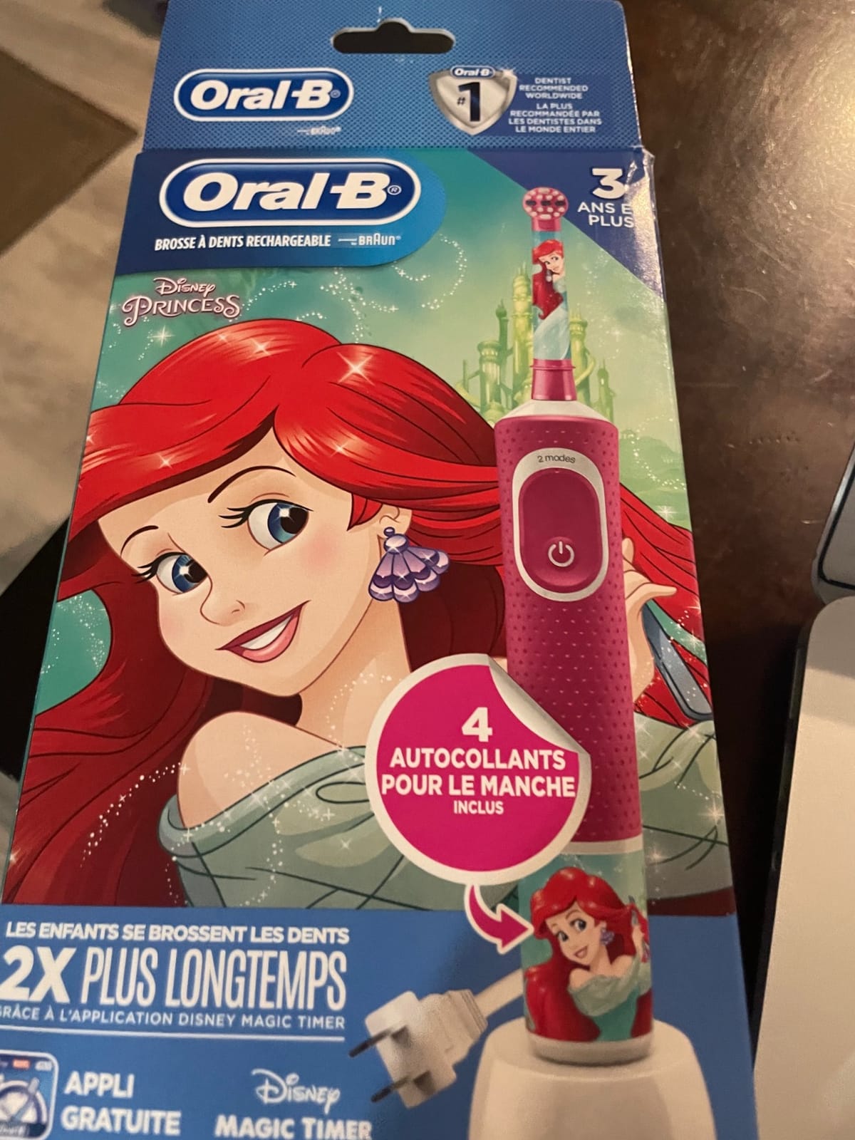 Oral-B Kids Electric Toothbrush Featuring Marvel's Spiderman, for Kids 3+ customer photo 2