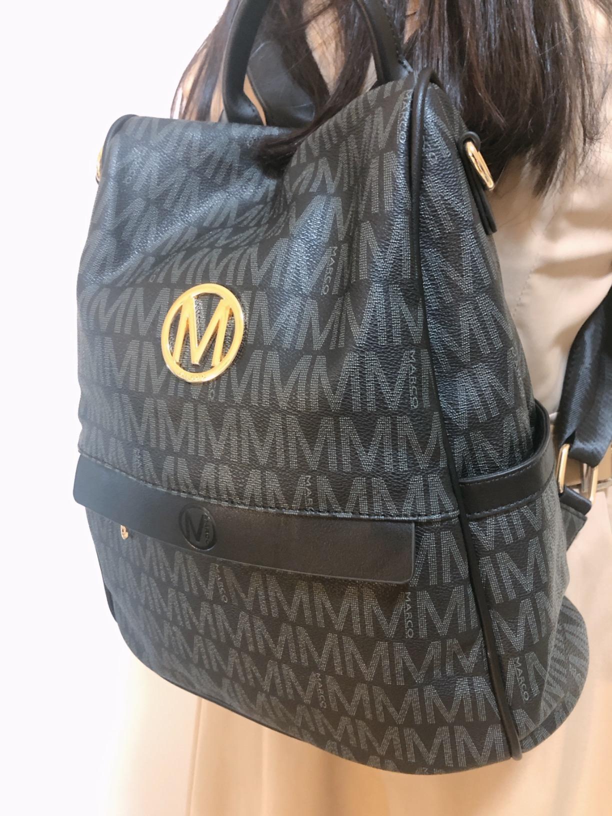 Women's Backpack Handbag Purse, Anti-Theft Vegan Leather Convertible Bag customer photo 1