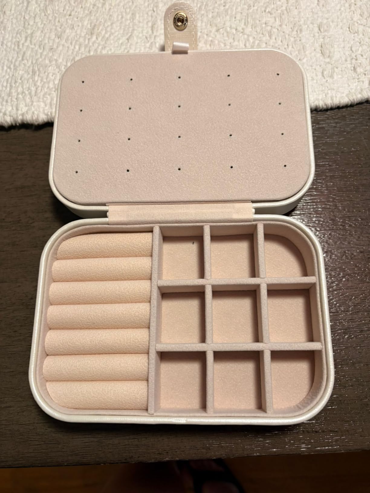 Small Jewelry Box Storage Organizer Jewelry case Travel Jewelry Organizer customer photo 2