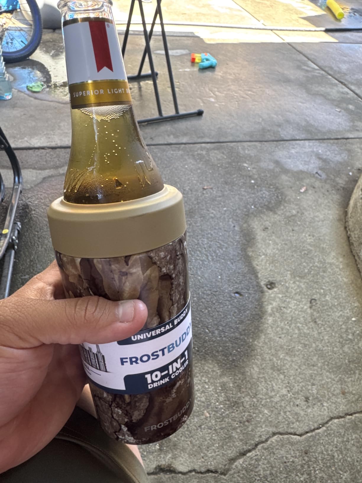 Frost Buddy Universal Can Cooler, Insulated Holder for 12-16 oz Cans customer photo 2