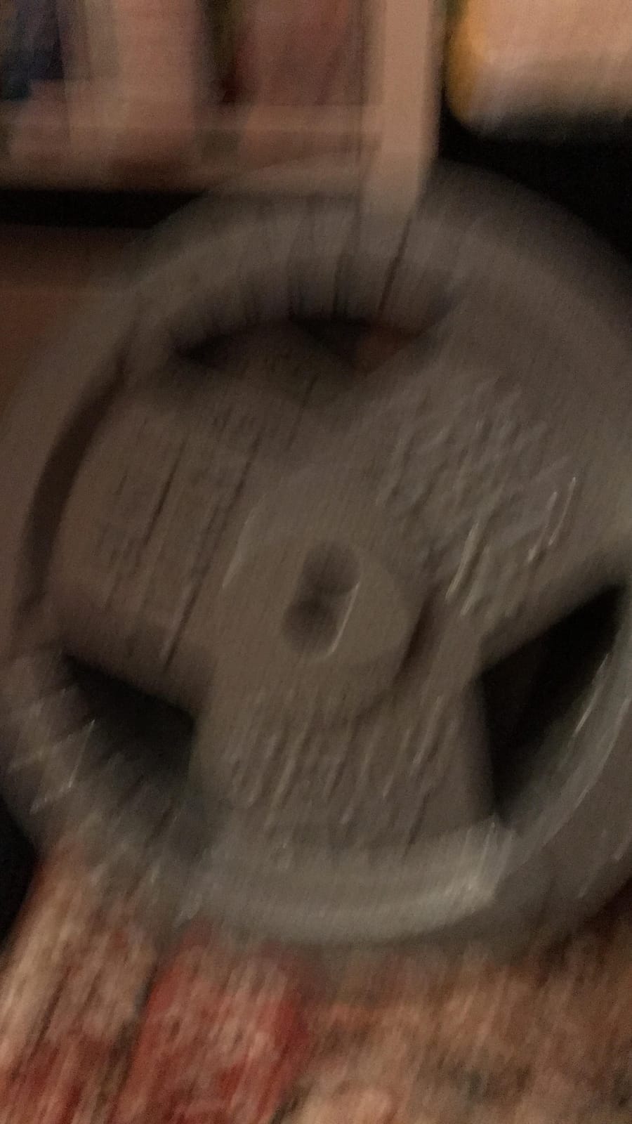 HulkFit 1 inch or 2 inch Cast Iron Weight Plate Set with Multi-Grip Handles and Enamel Coated for Barbells & Strength Training - Grey customer photo 2