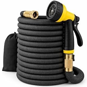 J&B XpandaHose 100ft Expandable Garden Hose, Lightweight, Brass Connectors customer photo 2
