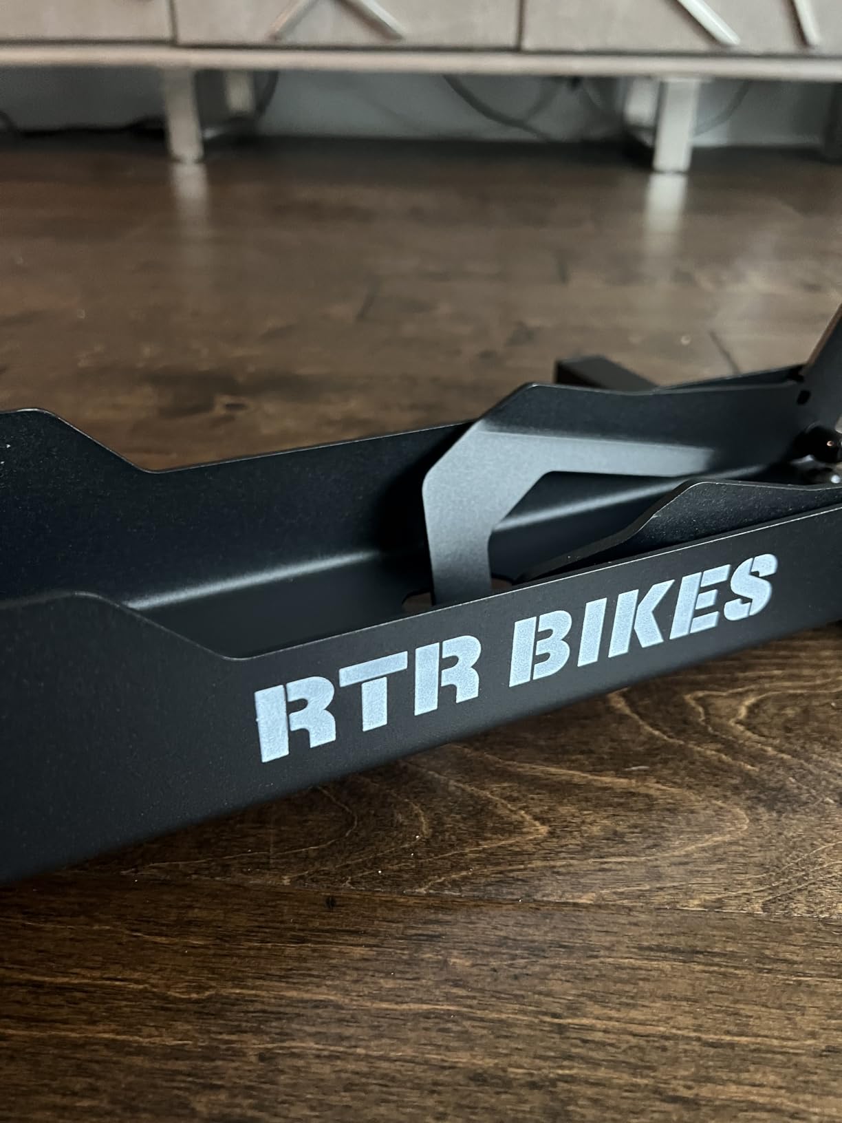 RTR BIKES Brutus Professional Bike Floor Stand – Heavy Duty Steel Rack for E-Bikes & MTB up to 66 lbs (30kg) – Fits 26-29