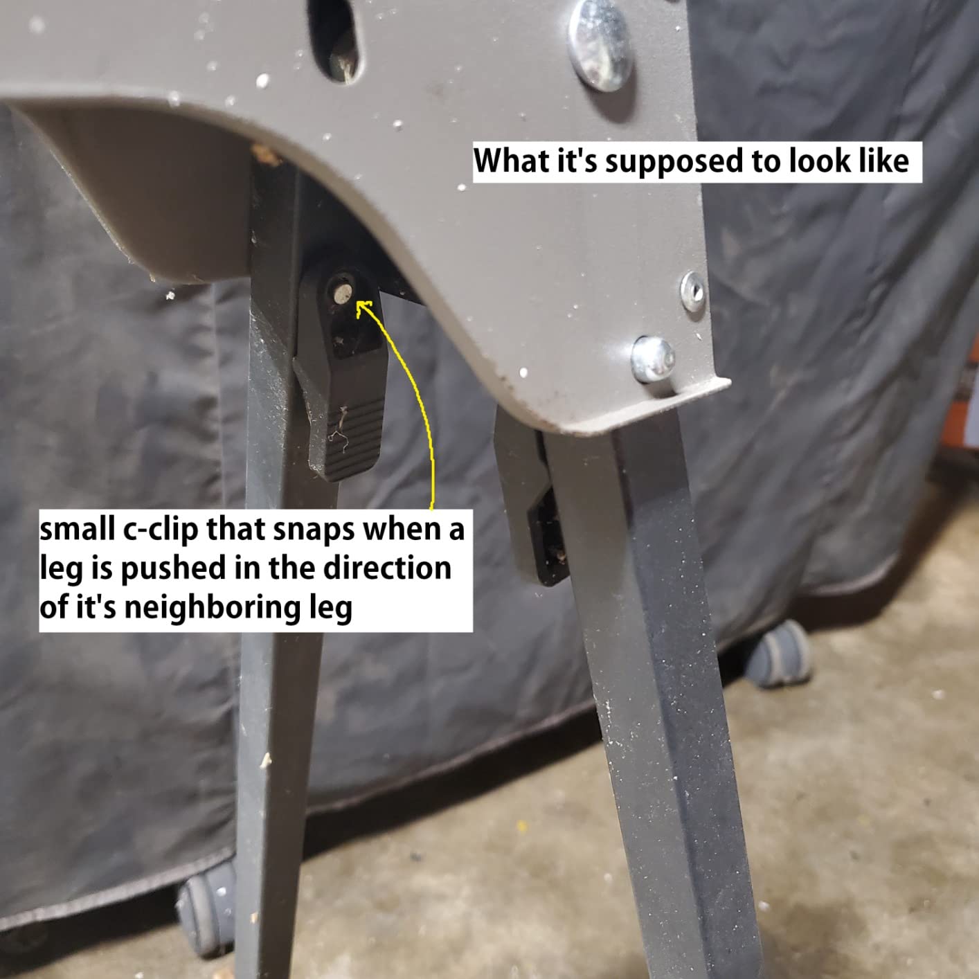 Evolution Power Tools Compact Folding Saw Horses Twin Pack (Aka Saw Bench, Sawhorse Pair) - Supports Up to 500KG - Lightweight & Portable (EVOSH1) customer photo 2
