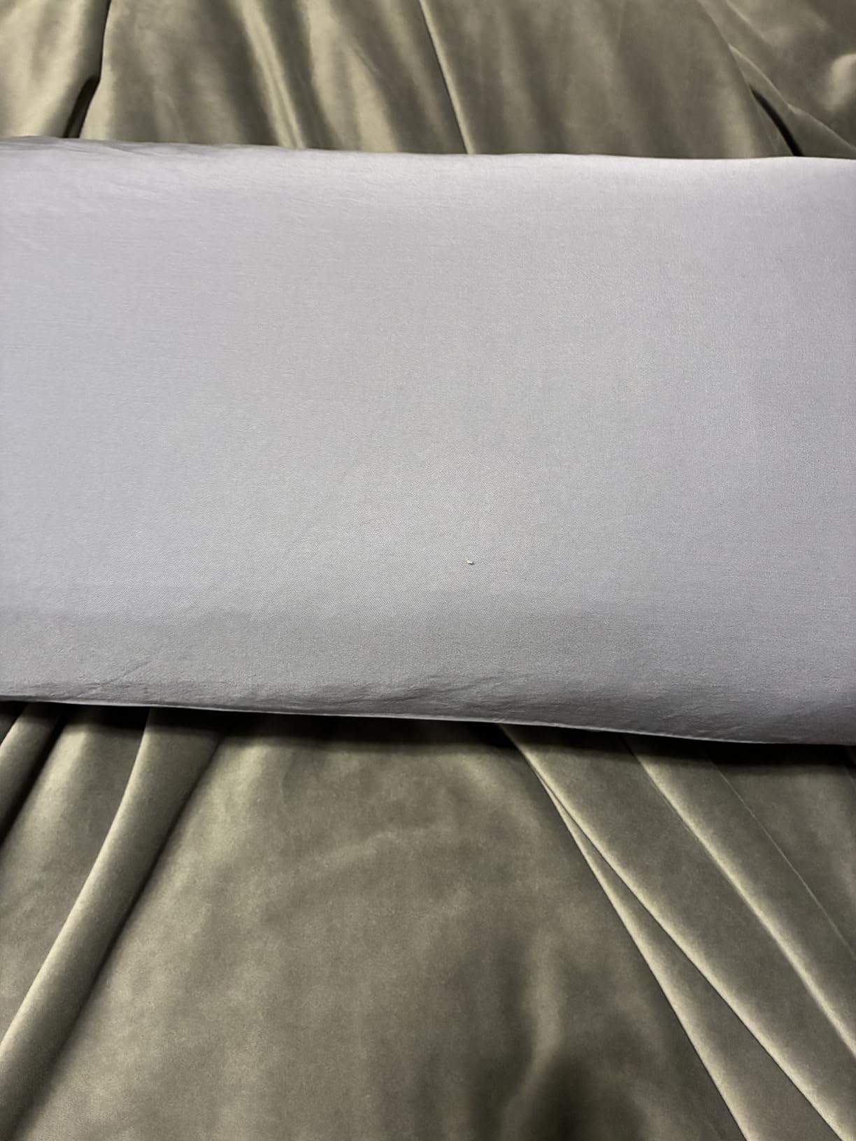 BEDELITE Cooling Pillow Cases Queen Size Set of 2, Rayon from Bamboo, Grey customer photo 2