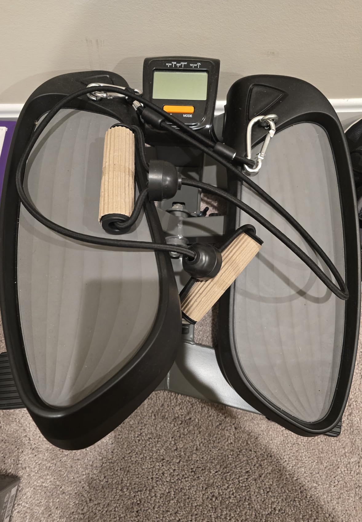 SPORTSROYALS Stair Stepper,Twist/Mini Stepper for Exercise at Home,Step Machine with Resistance Bands for Full Body Workout, 350lbs+ Capacity customer photo 2