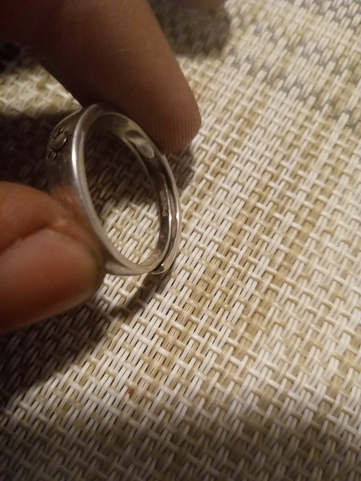 Beydodo 925 Silver Rings Custom Adjustable Sun and Moon Matching Rings Engraved I Love You Couples Rings Wedding customer photo 1