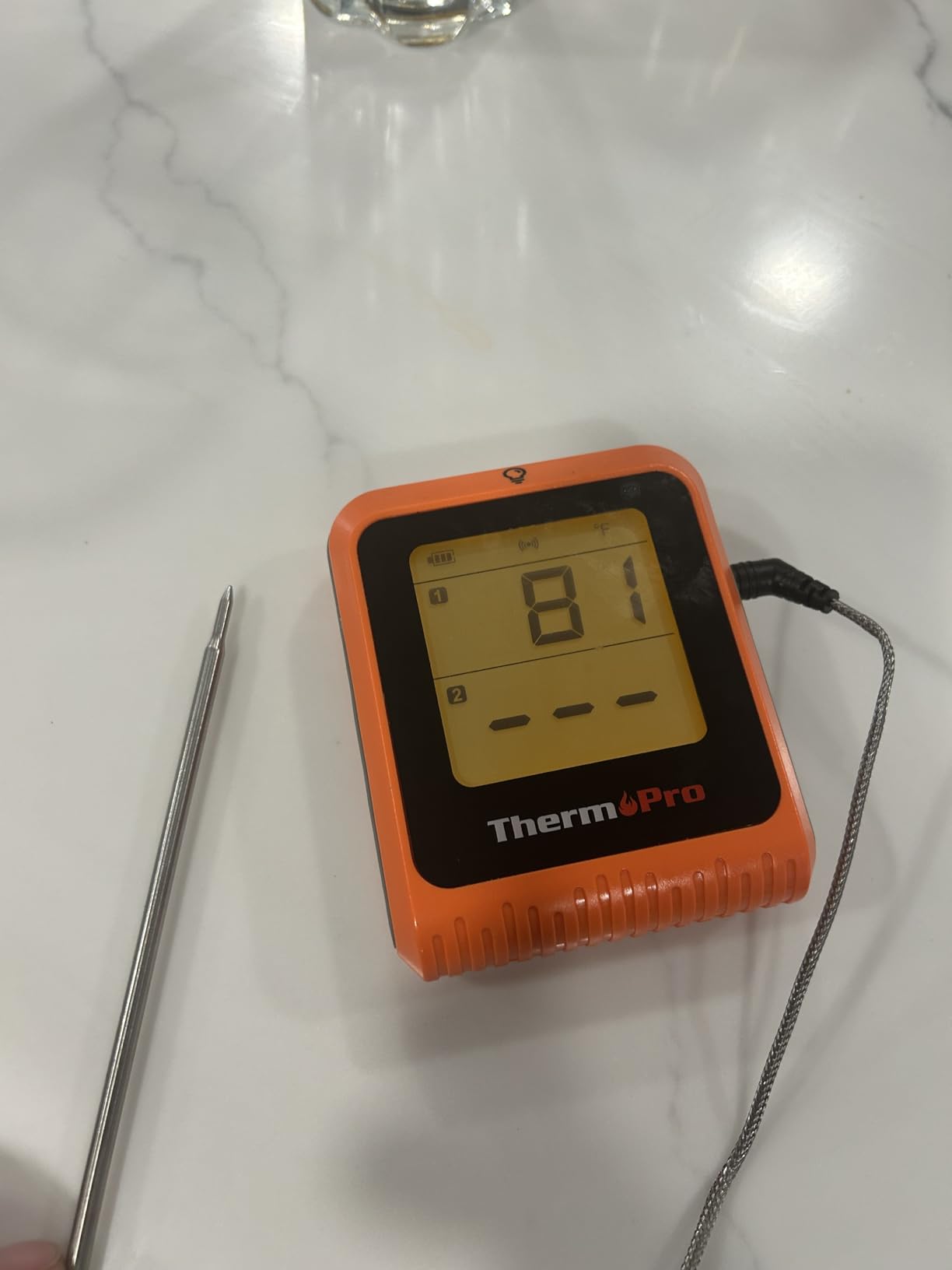 TempPro TempSync 650 ft Bluetooth Meat Thermometer with 2 Probes for Grill customer photo 2