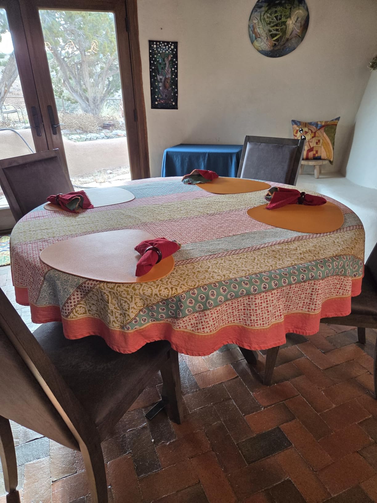 Maison d' Hermine Table Cloth Rectangle Table Reusable 100% Cotton 60