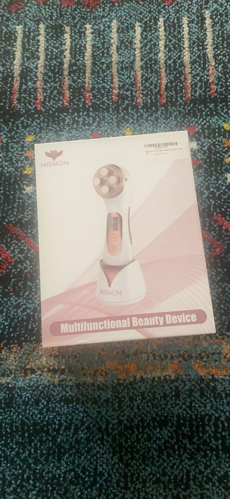 High Frequency Facial Machine 5 in 1 Facial Massager Micro-Current Recharable Facial Frequency Device customer photo 1