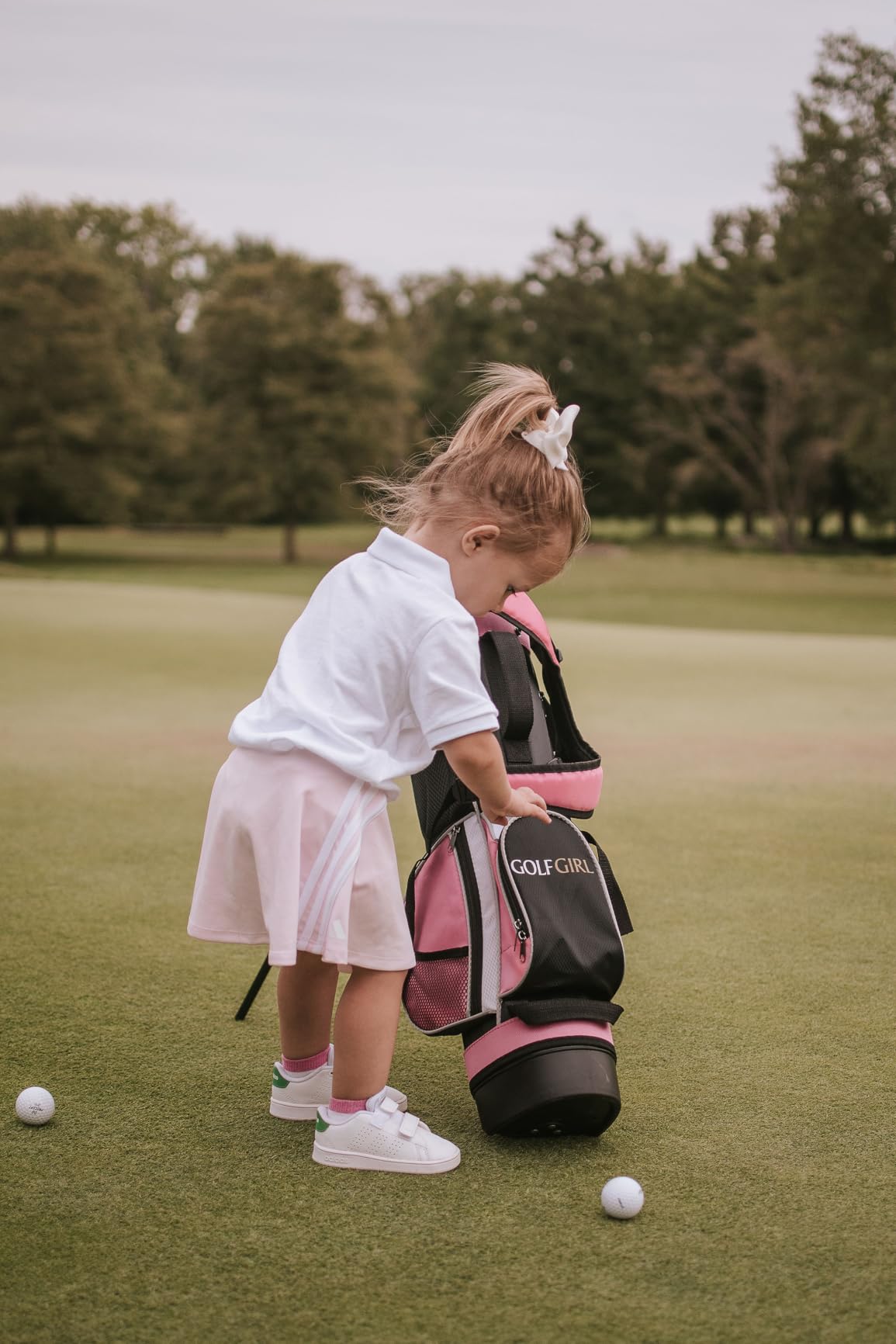 Golf Girl Junior Girls Golf Set V3 with Pink Clubs and Bag, Right Hand customer photo 1
