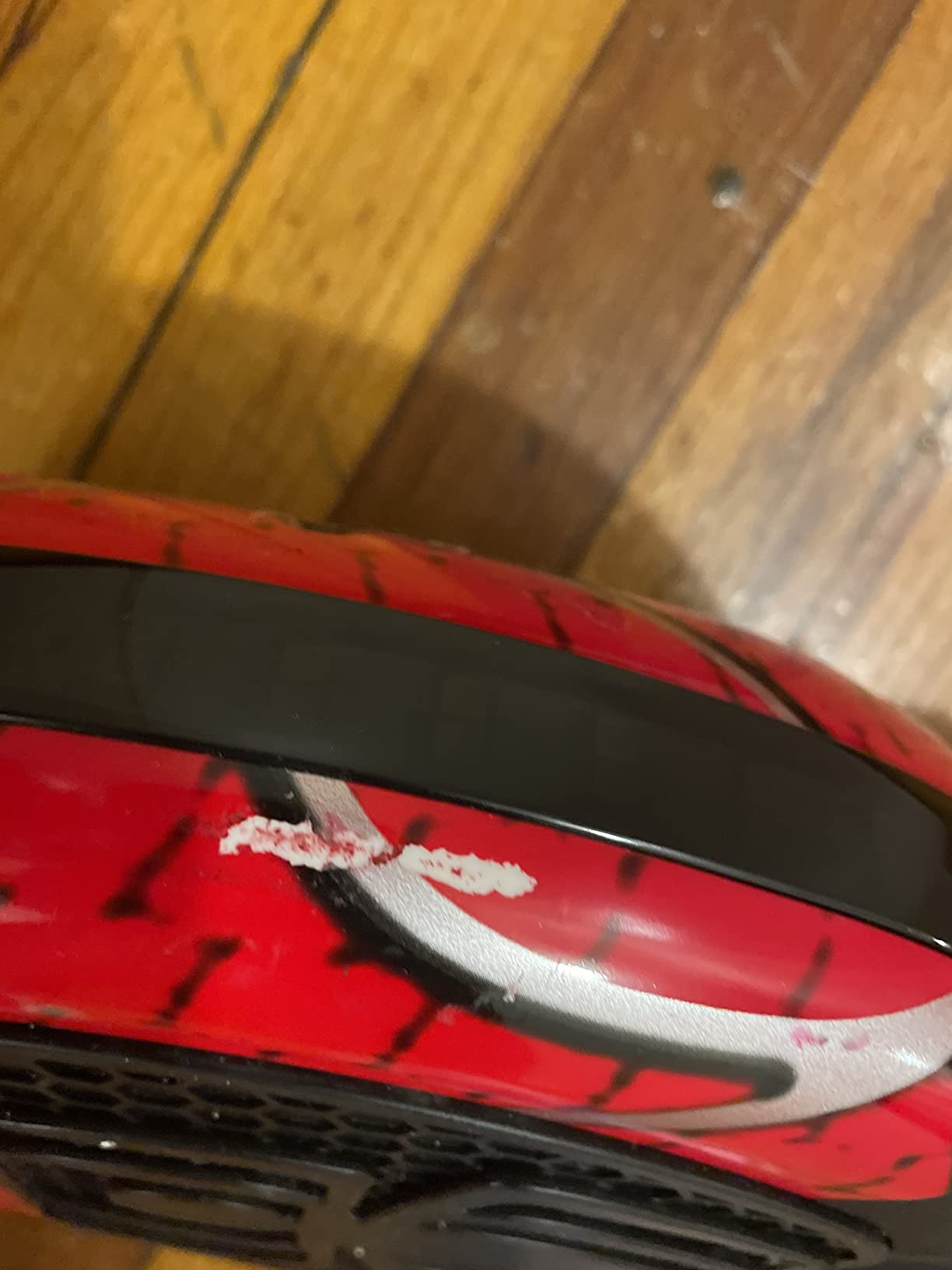 Spider-Pattern Hover Board, with Bluetooth Speaker & LED Lights | for Kids ages 6-12 and Adults, Non-Slip Footpads, UL2272 Safety Certified, (Red) customer photo 1