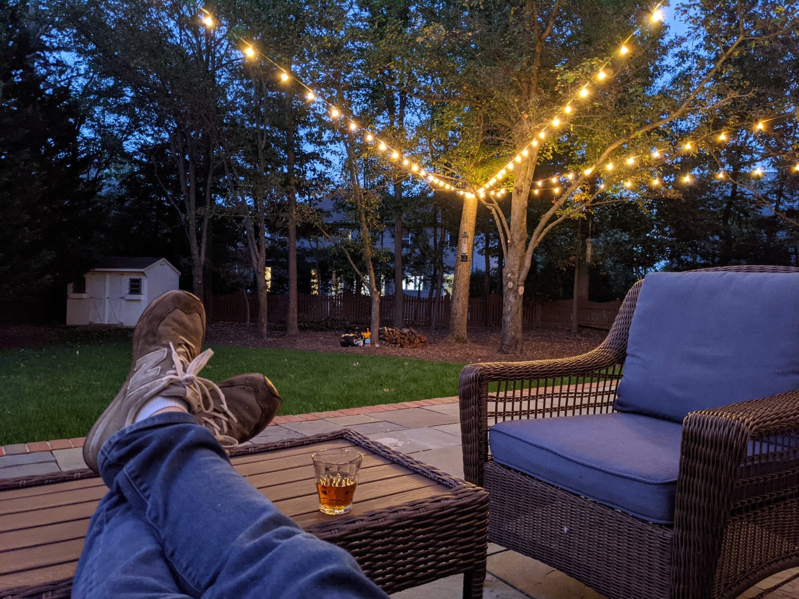 100ft 2-Pack Outdoor String Lights, G40 LED Globe Waterproof Patio Lights customer photo 1