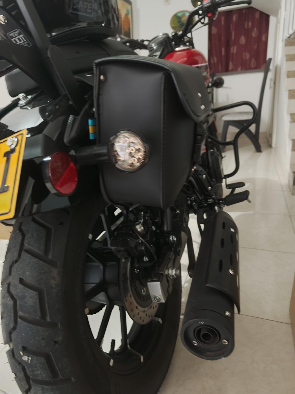 KEMIMOTO Motorcycle Saddlebags with Secure Lock 15L (7.5Lx2) PU Leather customer photo 1