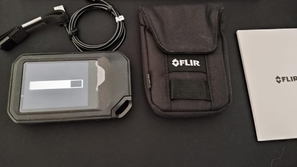 Flir C3-X Compact Thermal Imaging Camera, WiFi, 128x96 MSX, Ignite | -20 to 300C, 12,288 pixels, 5MP visual, LED flashlight, Ignite cloud, 2 batteries, charger, case customer photo 2