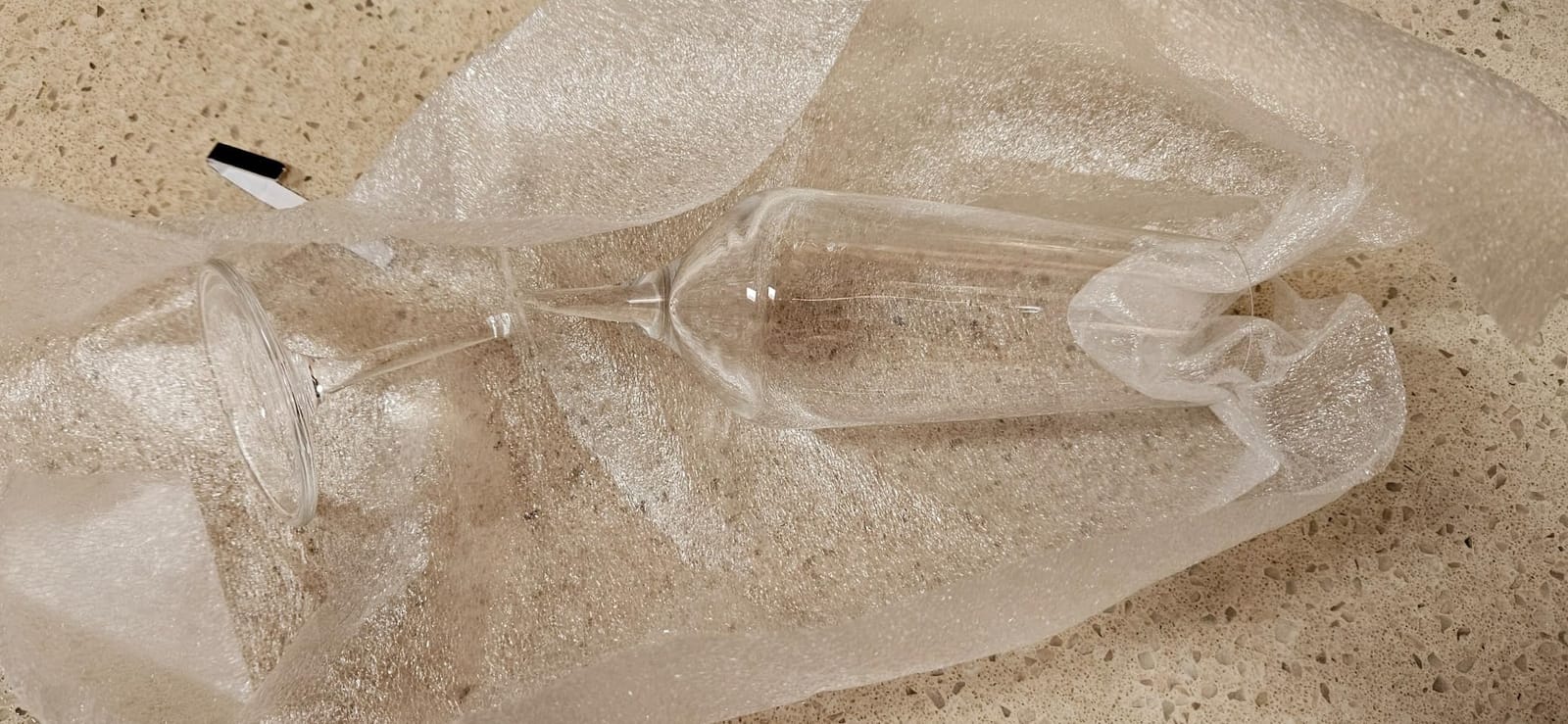 Krosno Champagne Flutes Set of 6, 6.1 oz, Avant-Garde Collection | Drinking Glasses, Led-Free Crystal Glasses for Prosecco Sparkling Wine, Wedding Champagne Flutes, Dishwasher Safe customer photo 2