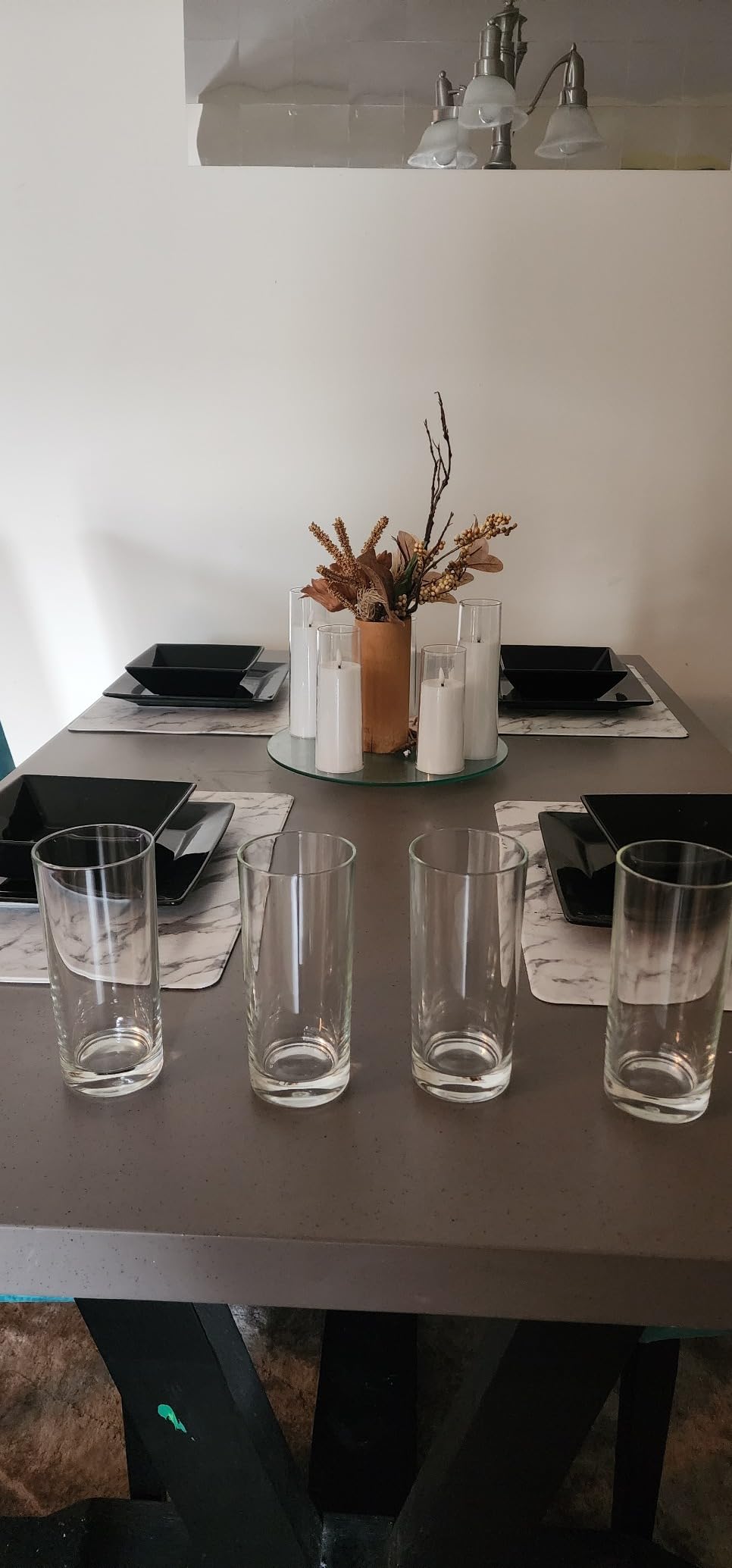 Godinger Whiskey Glasses, Bourbon Rocks Cocktail Set of 4, Made in Italy customer photo 2