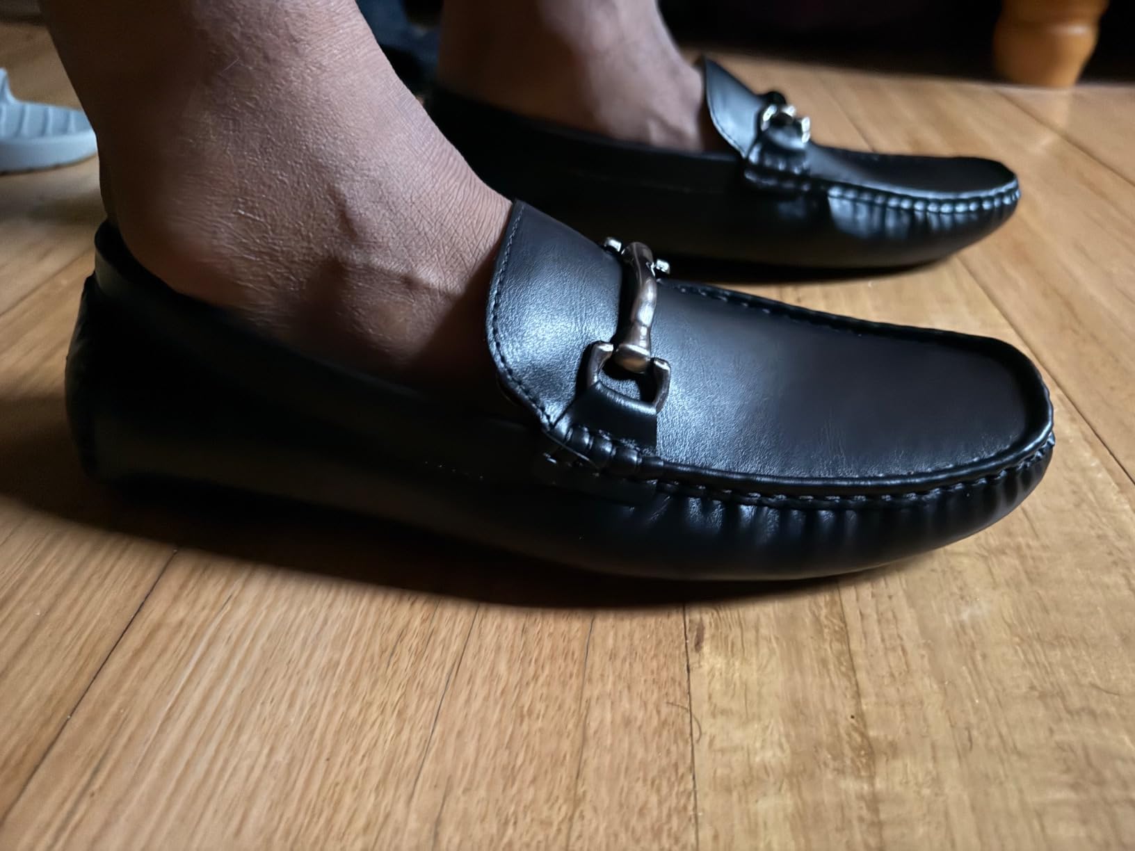 Vostey Men's Loafers Casual Dress Slip On Driving Shoes customer photo 1