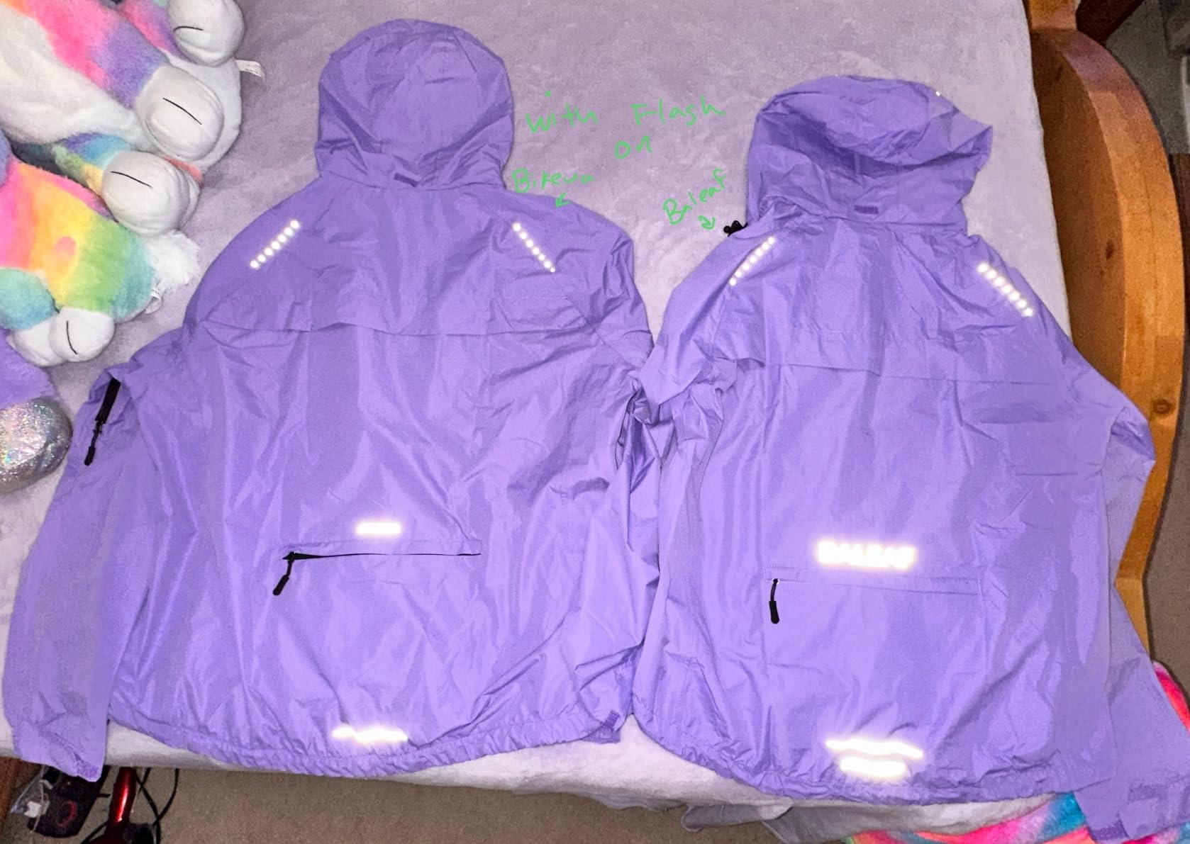 baleaf Packable Rain Jacket Women Waterproof Lightweight Jackets Hooded customer photo 1