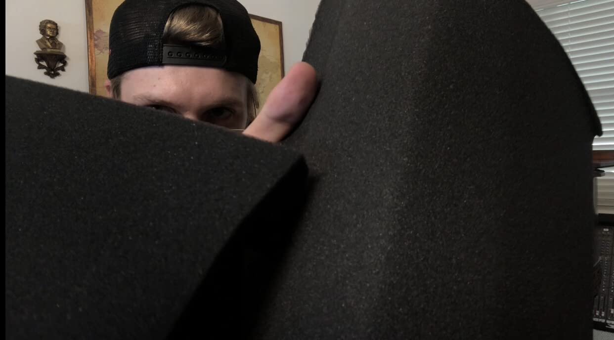 JBER 12 Pack Acoustic Foam Panels, Wedges Sound Proof Foam Panels for Walls customer photo 1