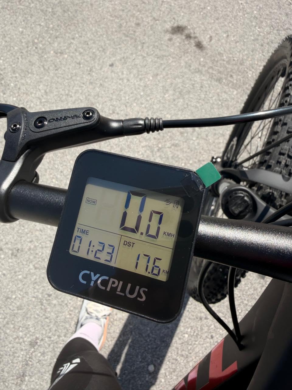 CYCPLUS Wireless GPS Bike Computer G1, 70g, 2.0