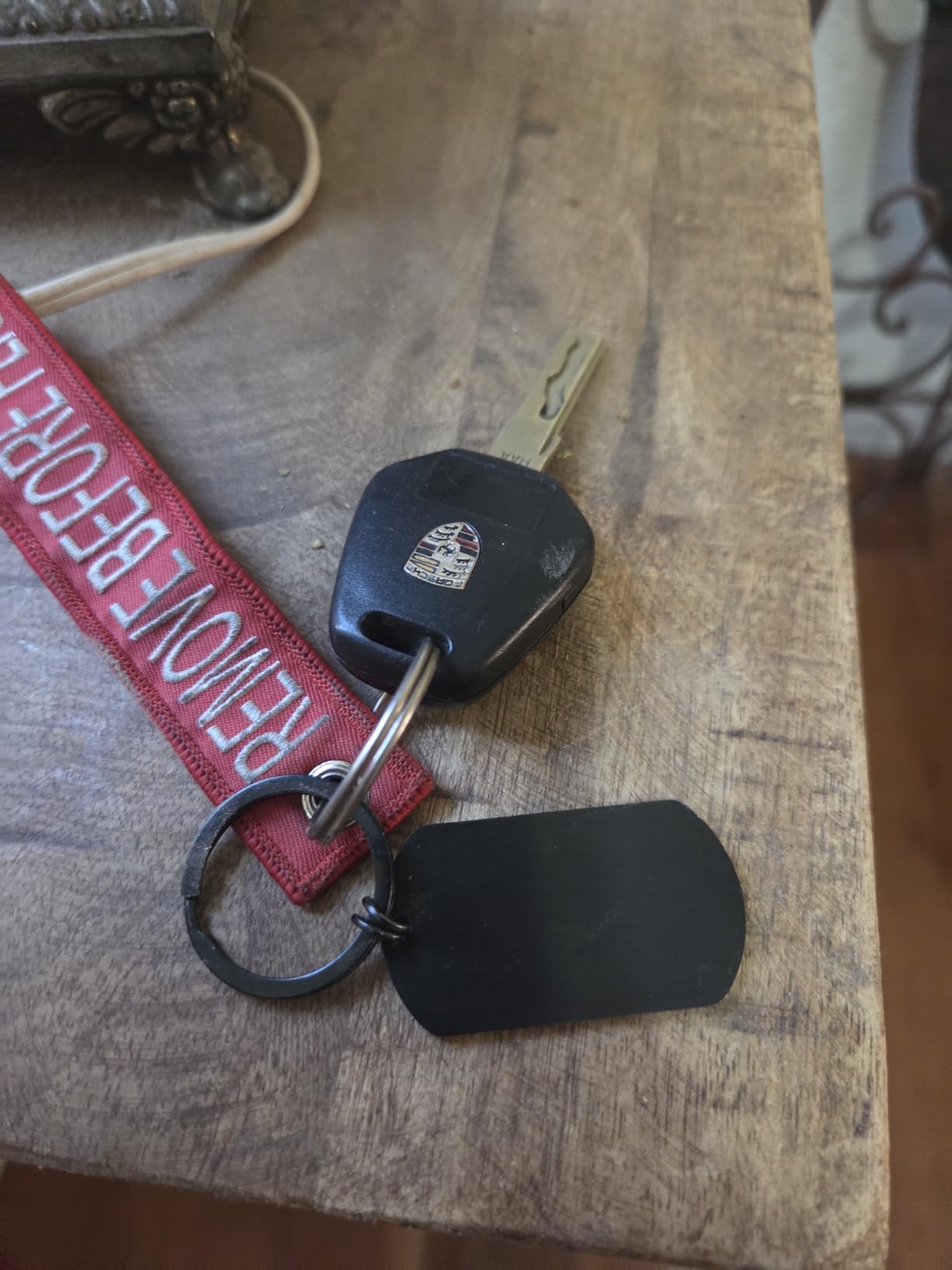 iWenSheng Drive Safe Keychain for Boyfriend Husband - Drive Safe Handsome I Need You Here With Me Keyring, Birthday Valentine’s Day Gifts for Him Men customer photo 1