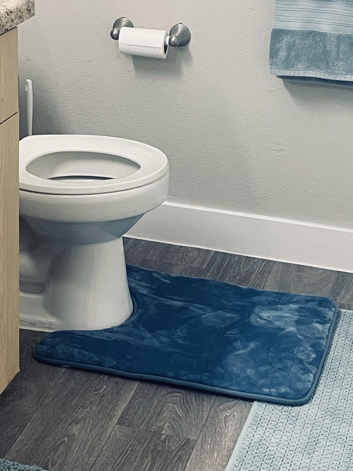 Smiry Memory Foam Bath Mat 30x20, Extra Soft and Absorbent Bathroom Rugs customer photo 1