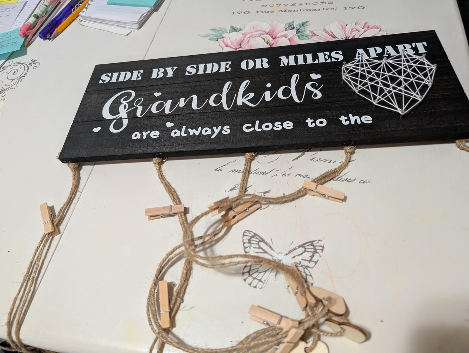 Grandma Gifts Nana Photo Holder, Grandma Gifts from Granddaughter Grandson customer photo 1