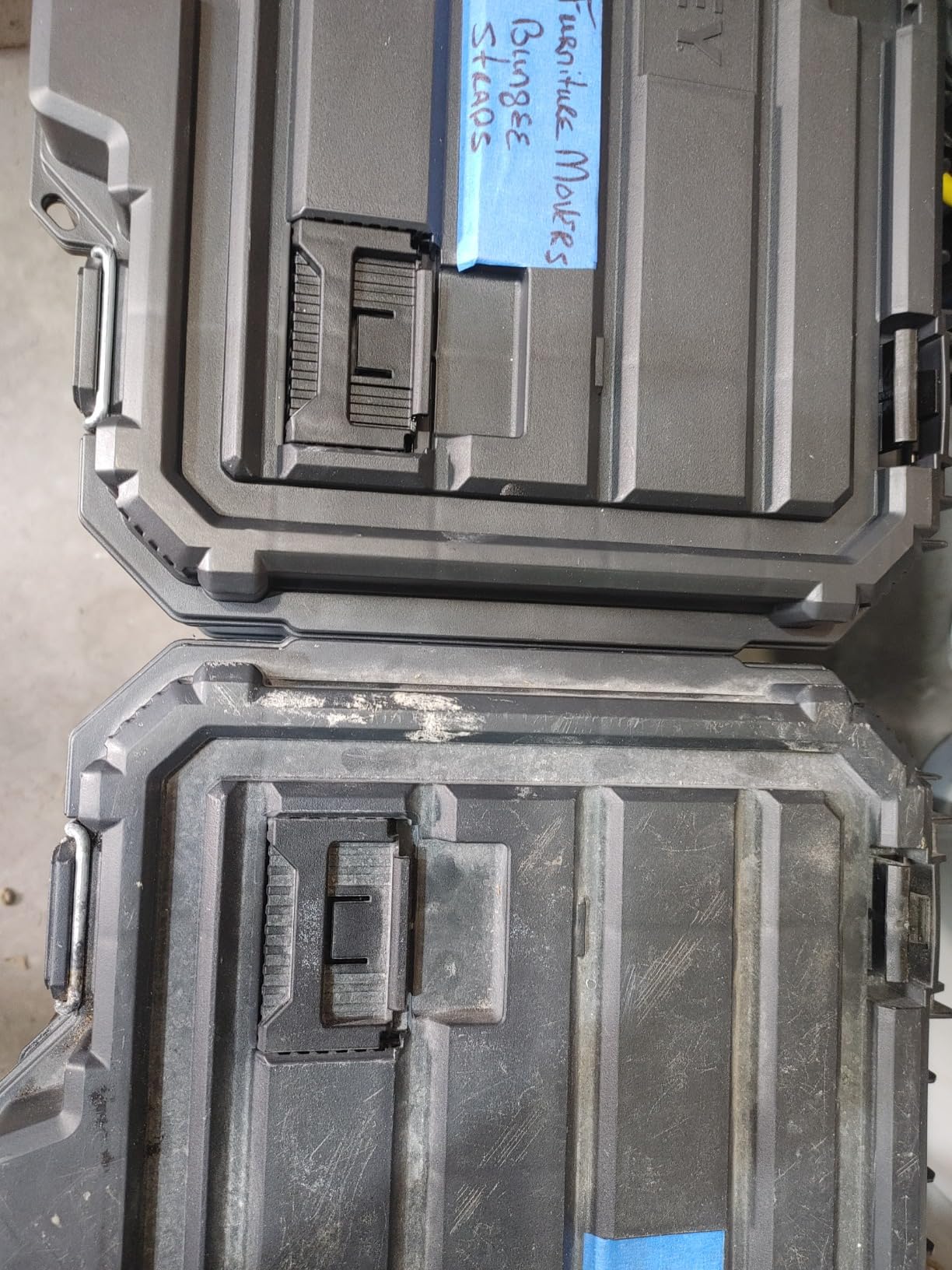 beyond by BLACK+DECKER BLACK+DECKER BDST60500APB Stackable Storage System - 3 Piece Set (Small, Deep Toolbox, and Rolling Tote) customer photo 2