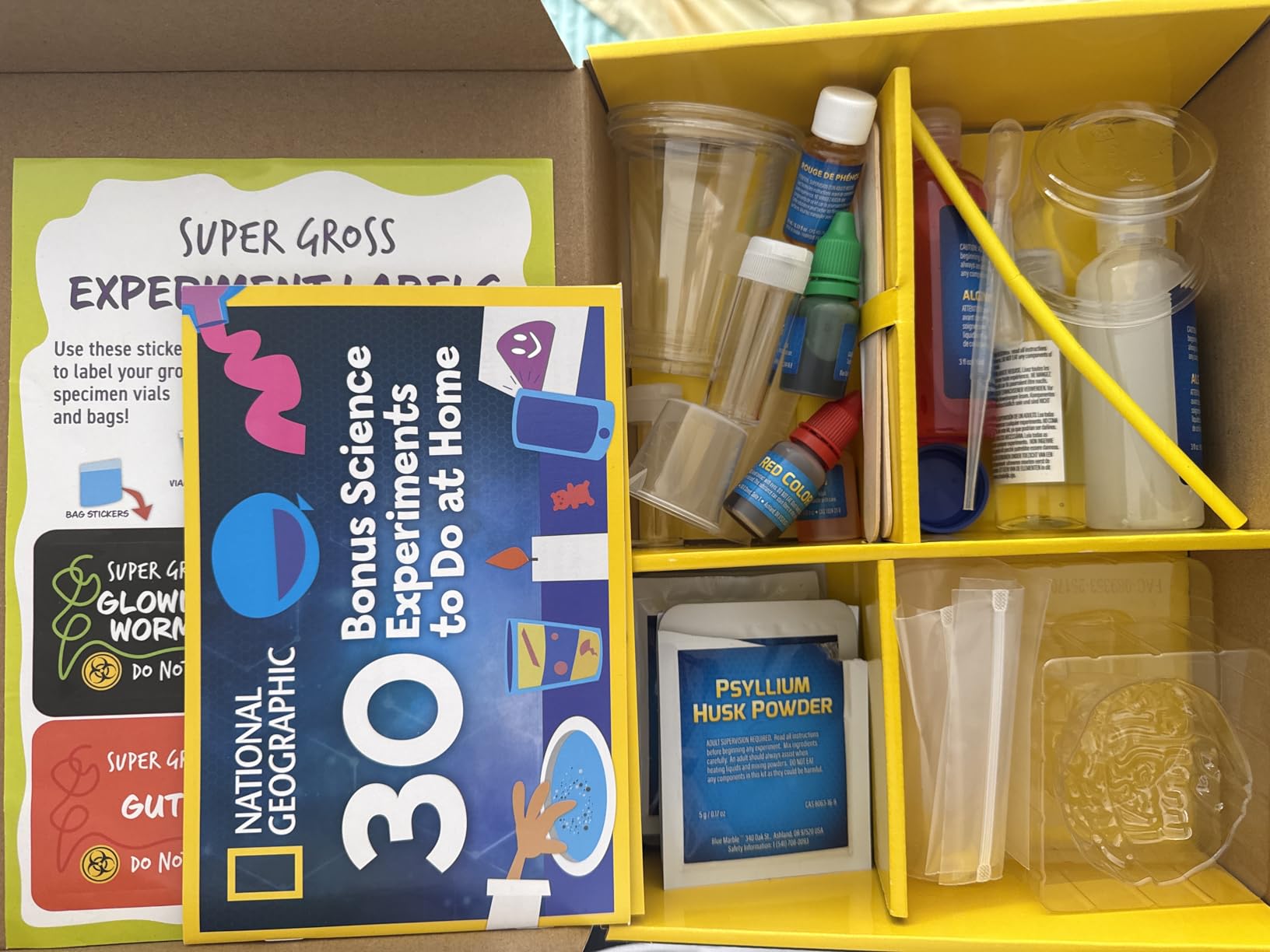National Geographic Gross Science Kit with 45 Experiments for Kids 8-12 customer photo 1